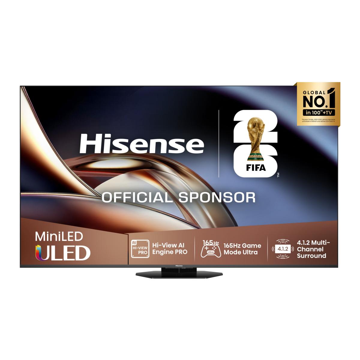 Imagem 0 de TV MiniLED 189 cm (75") Hisense 75U8Q, UHD 4K, Smart TV