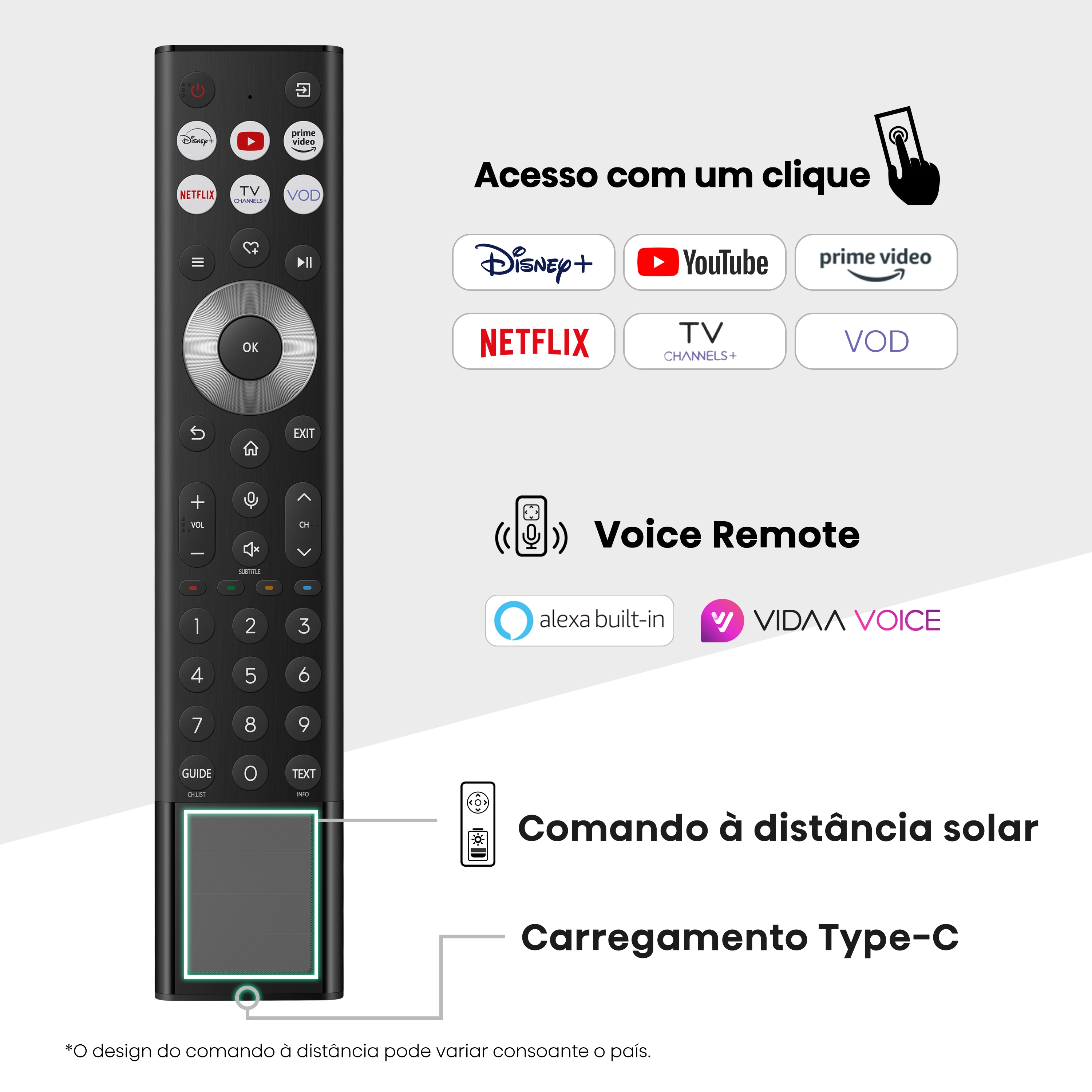 TV Mini LED 75" (189 cm) Hisense 75U8Q, UHD 4K, Smart TV Alumínio/Cinzento-carvão-10