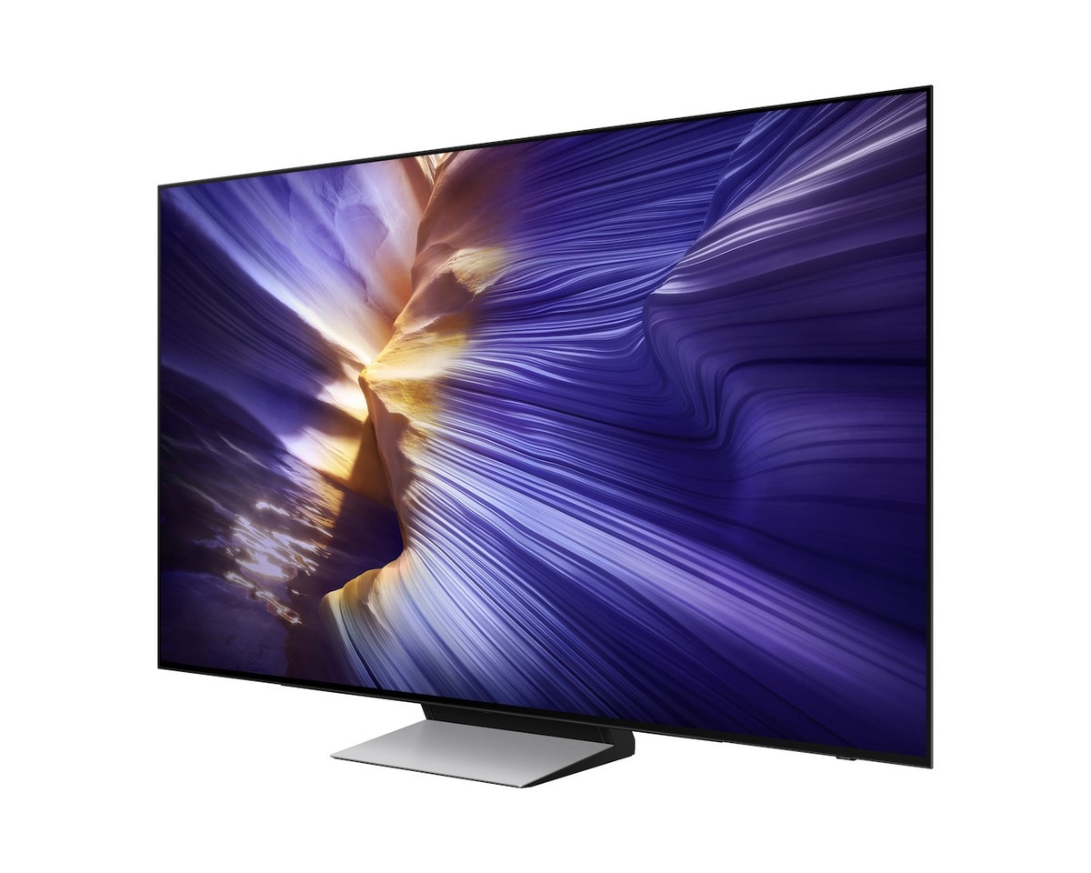 TV OLED Samsung 77" TQ77S90FAEXXC com 4K, Smart TV Preto-2