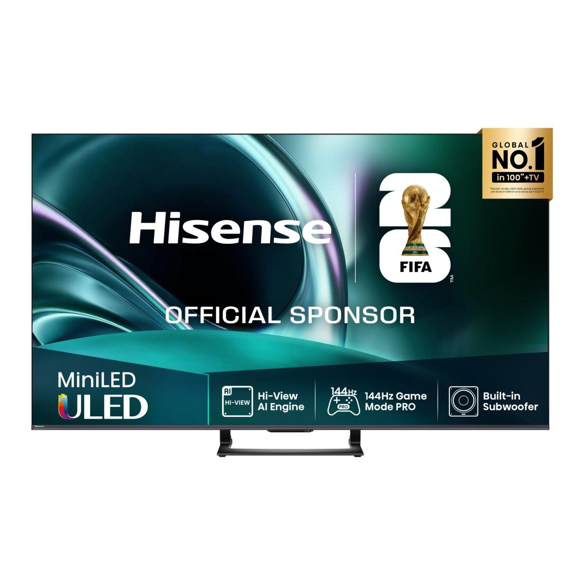 Imagem 0 de TV MiniLED 165 cm (65") Hisense 65U7Q, UHD 4K HDR SM, Smart TV