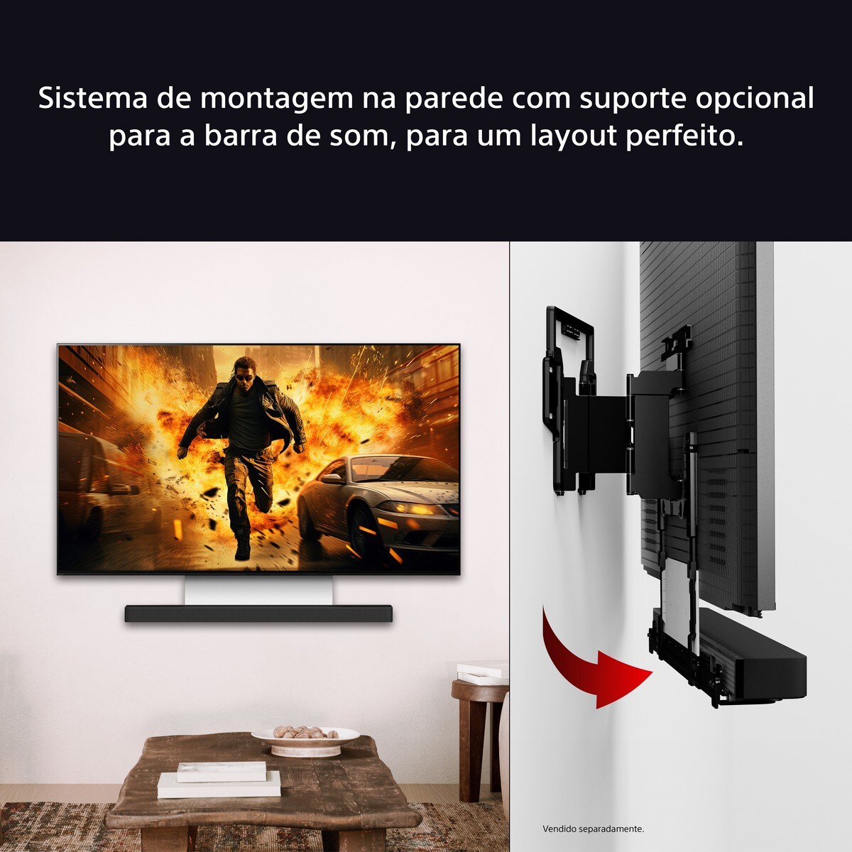TV 65" Sony BRAVIA 8A K65XR8AB OLED, 4K HDR, 120Hz, Google TV, Smart TV, Funções para PS5, IMAX Enhanced, Dolby Vision Atmos, Chromecast 16