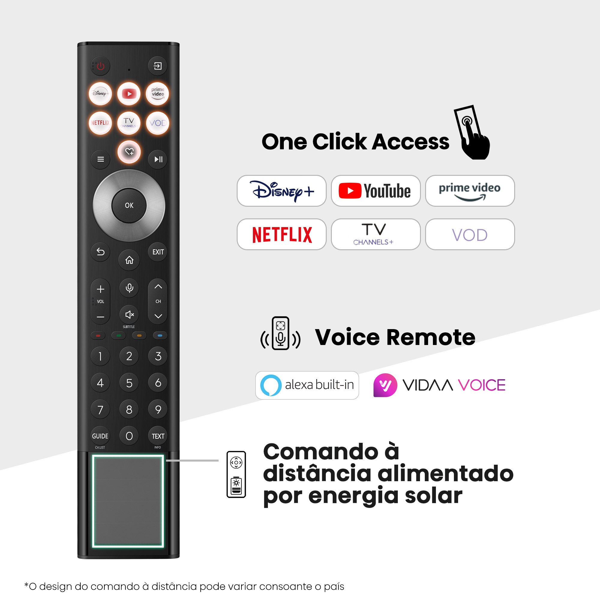 TV Mini LED RGB 100" (253 cm) Hisense 100UXQ, UHD 4K, Smart TV com IA Alumínio/Cinzento-carvão-13