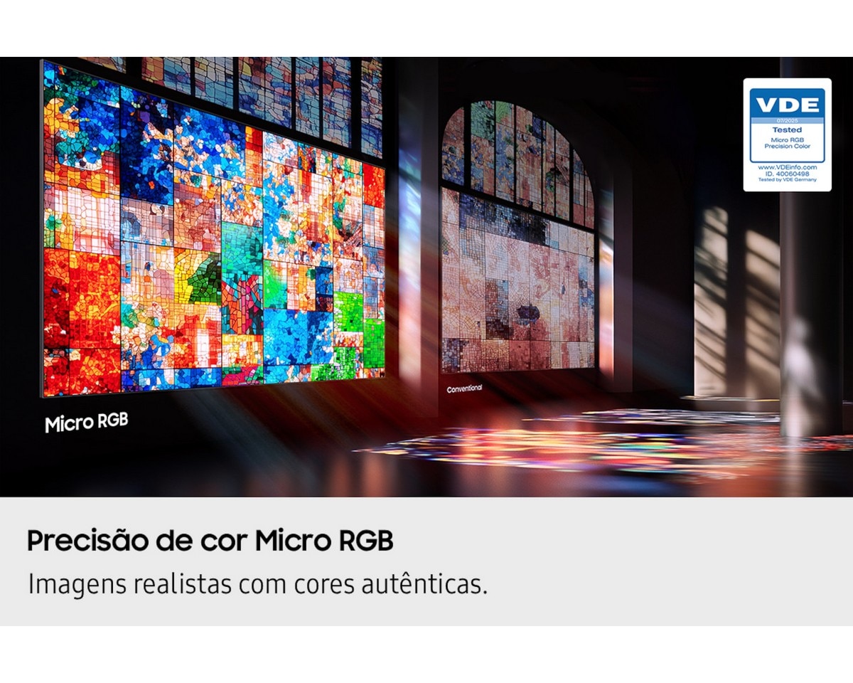 TV Micro RGB 115" (290 cm) Samsung 4K MRE115MR95FXXC Vision AI Smart TV Preto-7