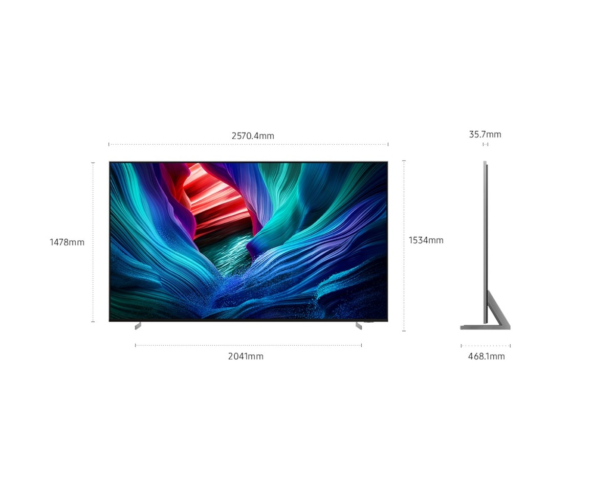TV Micro RGB 115" (290 cm) Samsung 4K MRE115MR95FXXC Vision AI Smart TV Preto-9