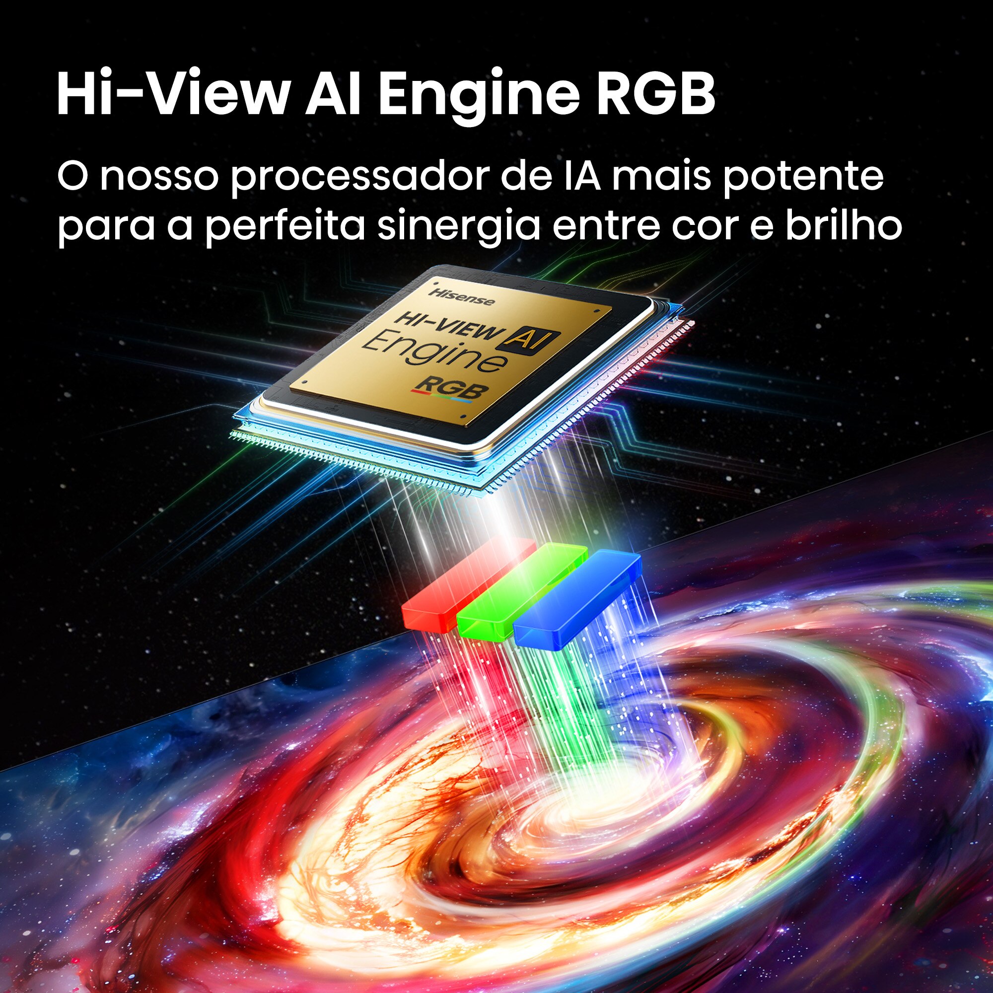 TV RGB Mini LED 85"(215 cm) Hisense 85UR8S UHD 4K Smart TV com IA Alumínio/Cinzento-carvão-6