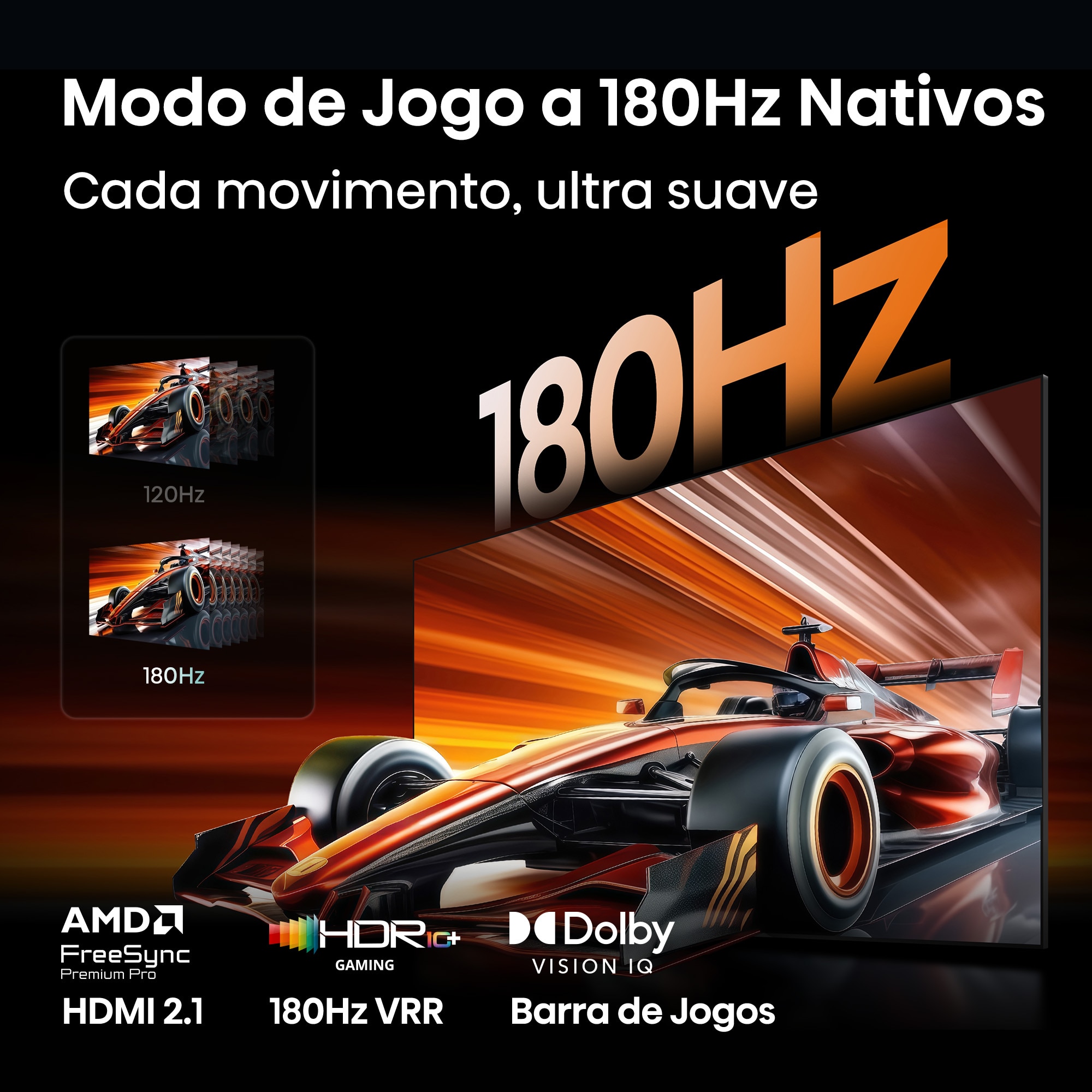 TV RGB Mini LED 85"(215 cm) Hisense 85UR8S UHD 4K Smart TV com IA Alumínio/Cinzento-carvão-7