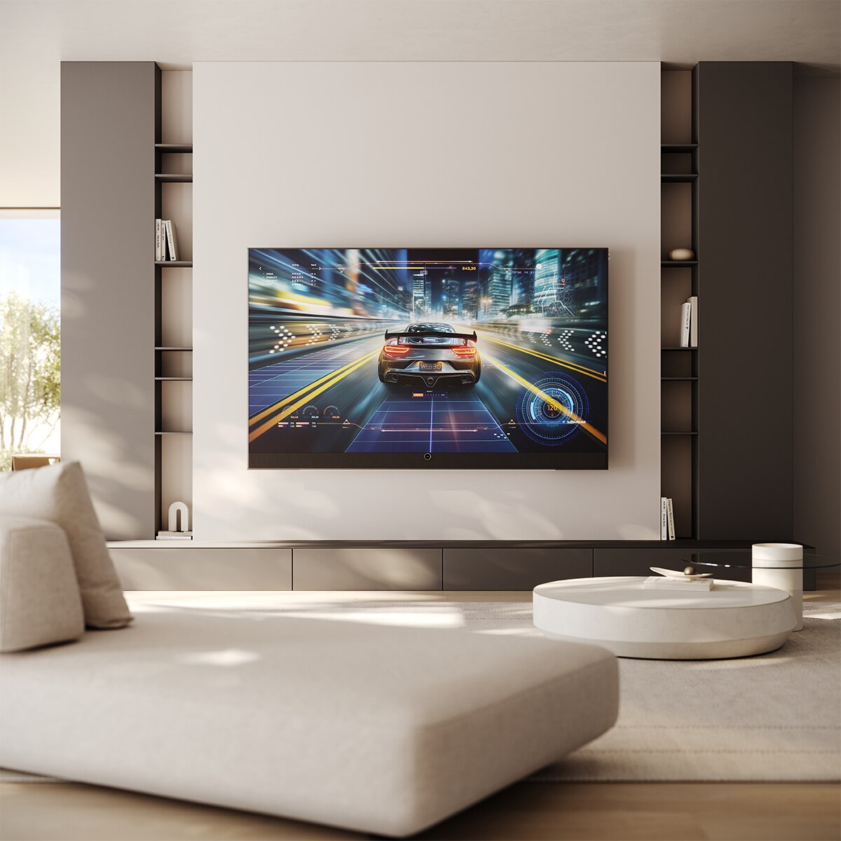 TV OLED 97" (245 cm) Loewe Stellar 97 UHD 4K HDR Smart TV Wi?Fi, com Barra de Som de 300 W e Suporte de Parede - Preto Preto-5