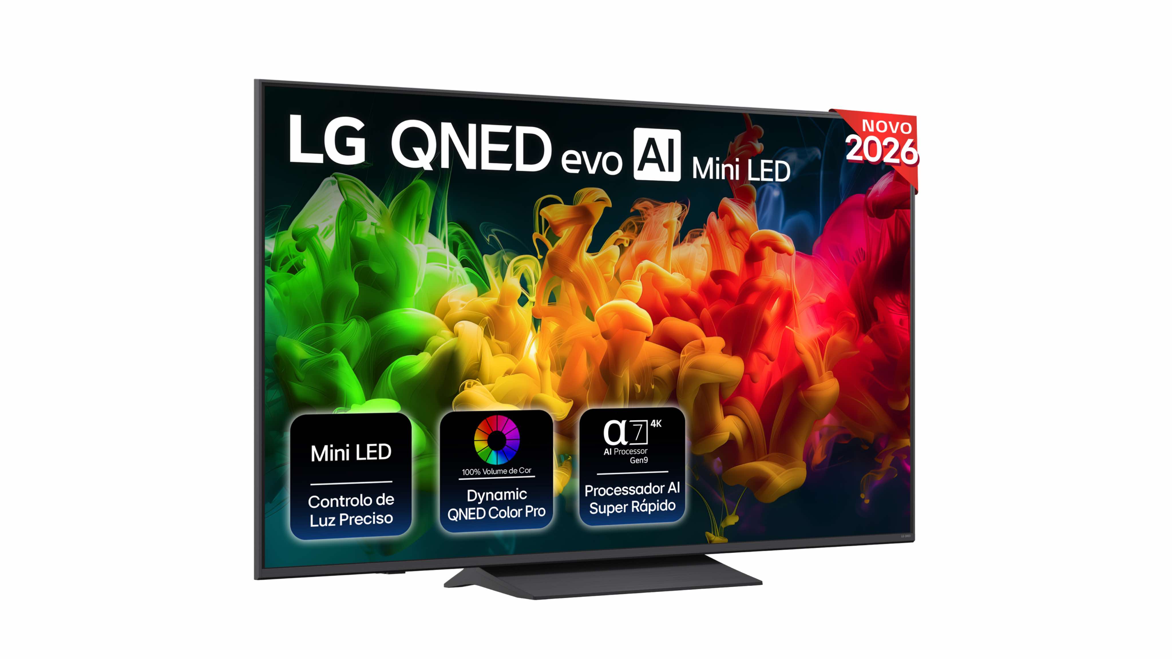 Imagem 0 de TV QNED Evo 81 AI LG 65" (164cm) Mini LED 65QNED81B6A.AEU