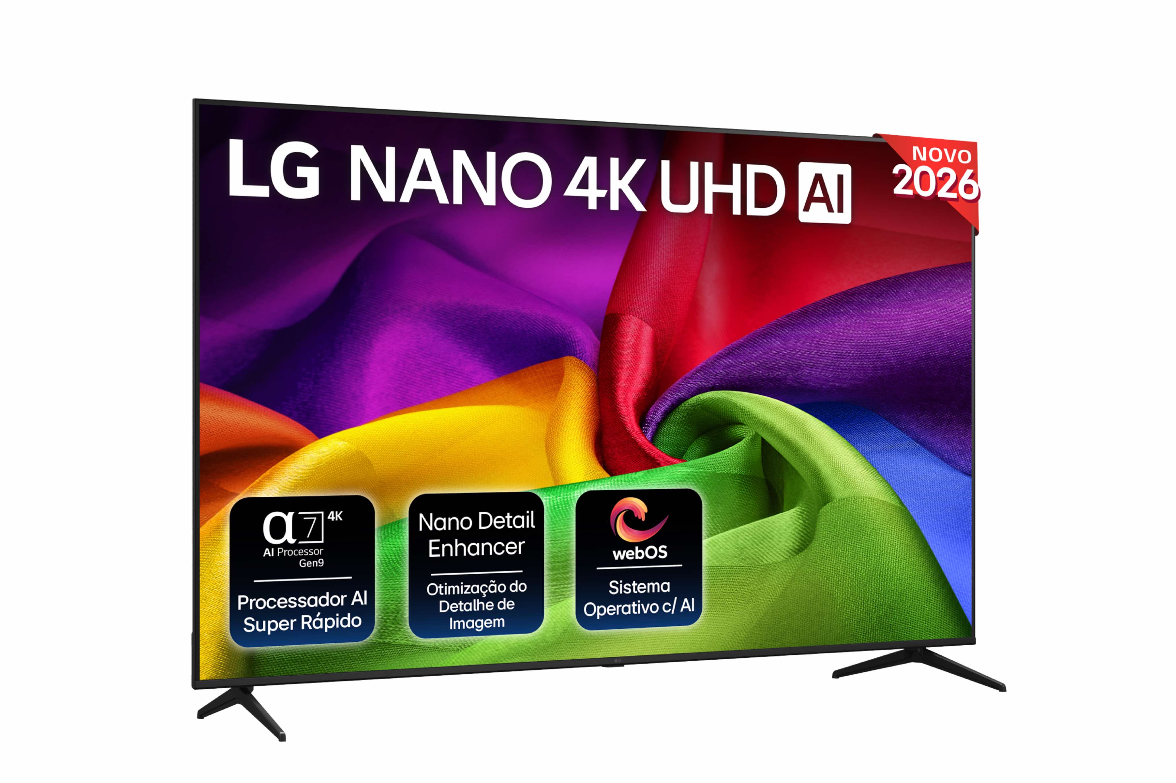 Imagem 0 de TV NANO 4K UHD AI 80 75" (189cm) LG 75NU800B6LA.AEU