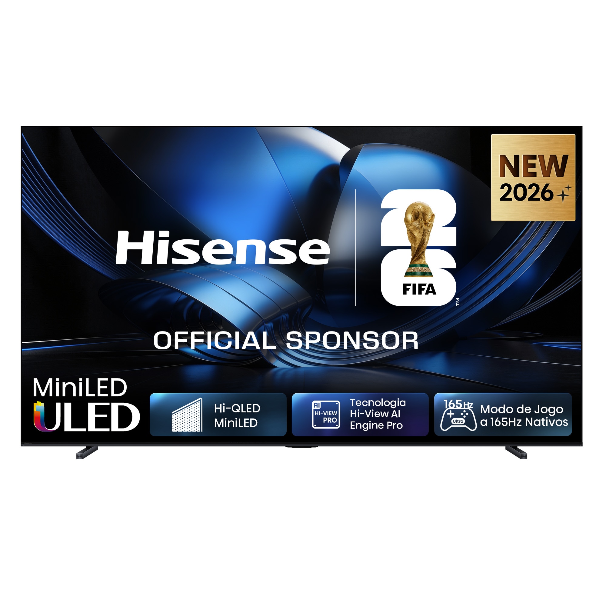 Imagem 0 de TV Hi-QLED MiniLED 100" (253 cm) Hisense Série U7SE 100U7SE SMT