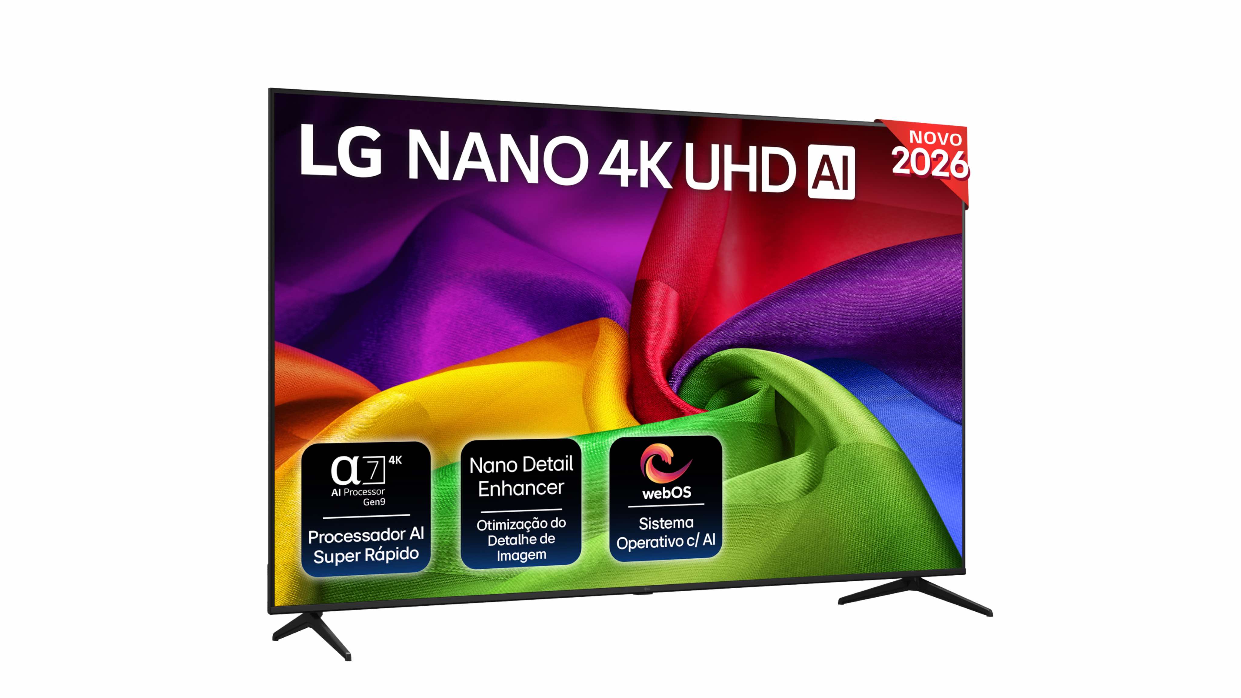 Imagem 0 de TV Nano LG 65" (164 cm) 4K UHD AI 80 65NU800B6LA.AEUQ Smart TV