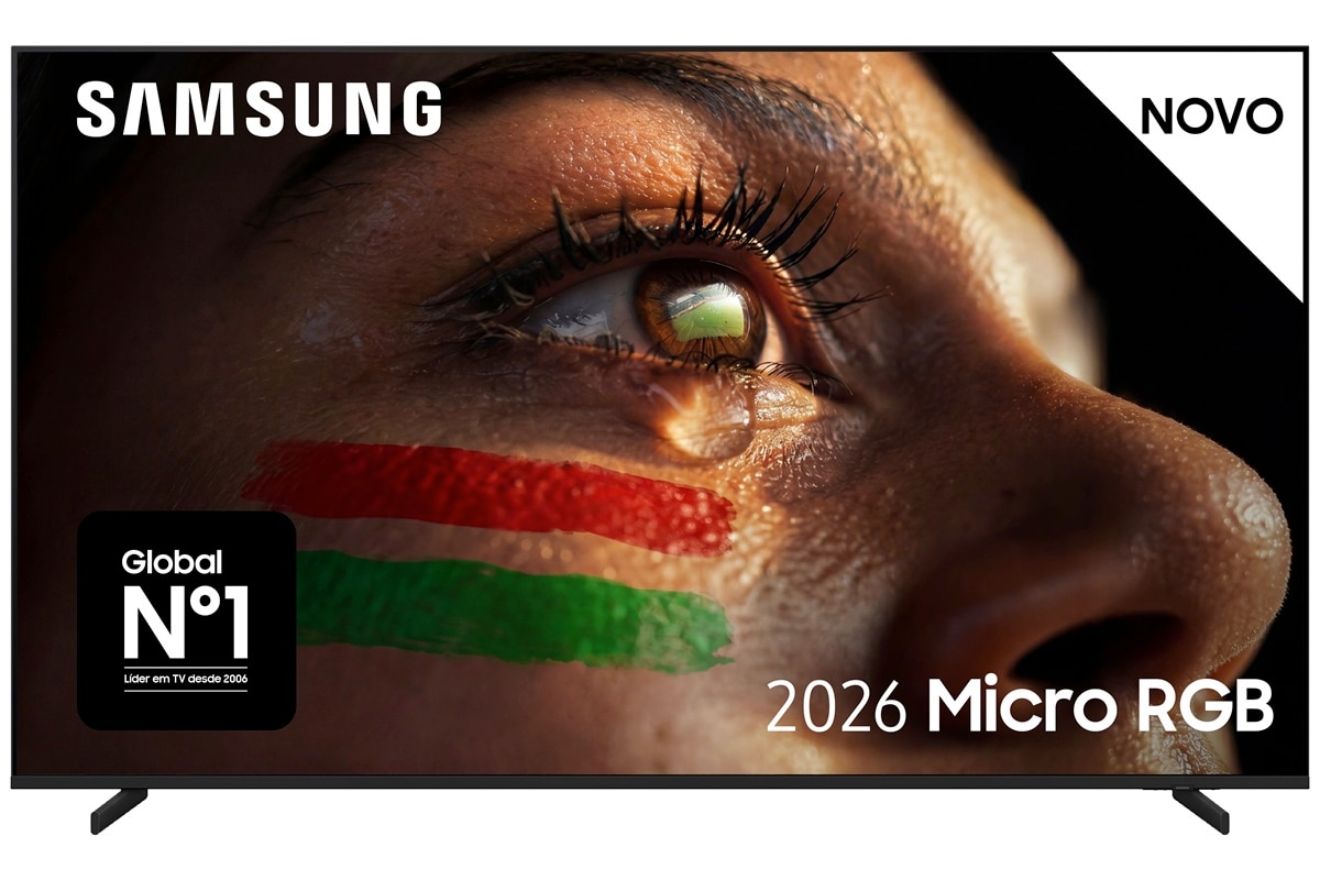 Imagem 0 de TV Micro RGB 65" (163 cm) 4K R85H Samsung TMR65R85HAUXXC Vision AI Smart TV