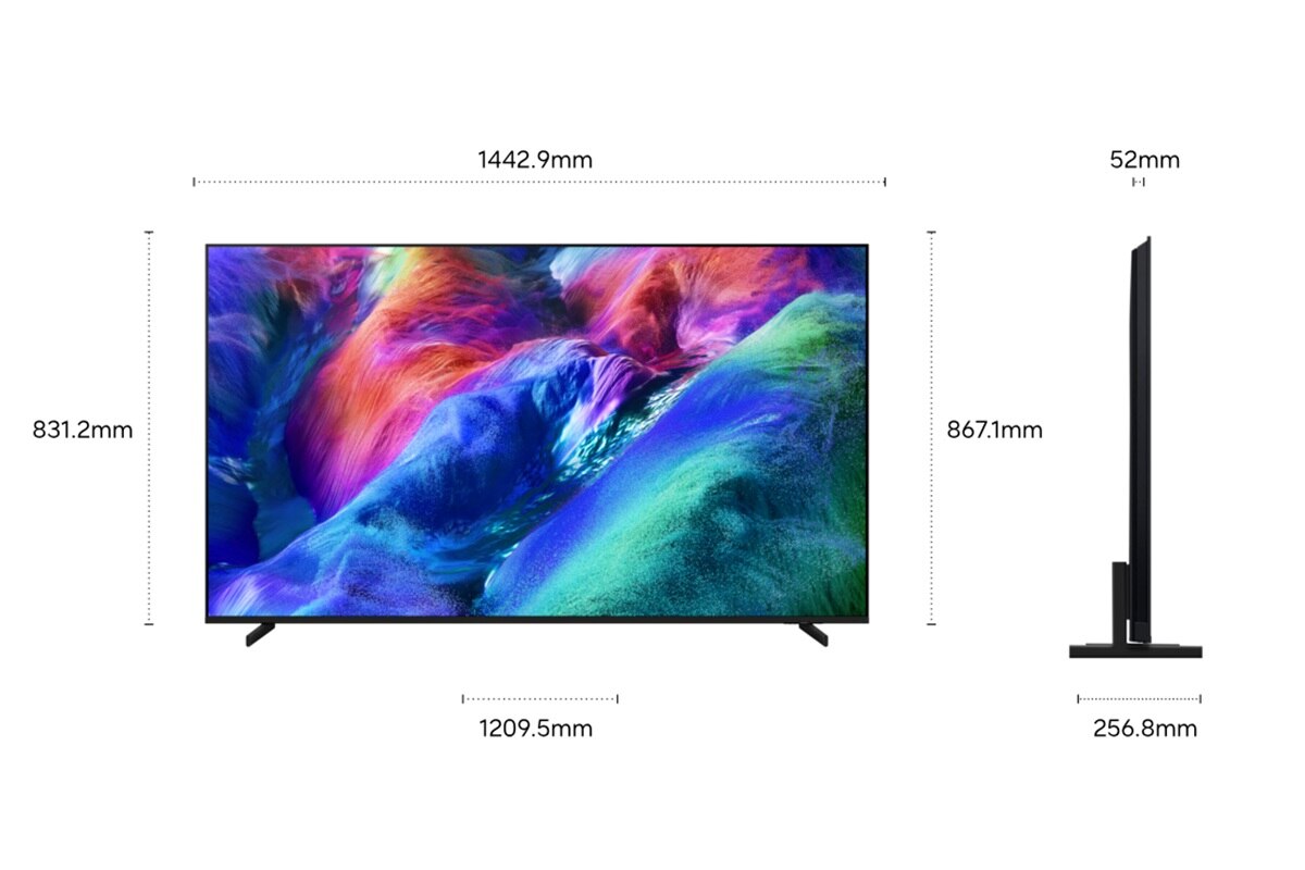 TV Micro RGB 65" (163 cm) 4K R85H Samsung TMR65R85HAUXXC Vision AI Smart TV Preto-3