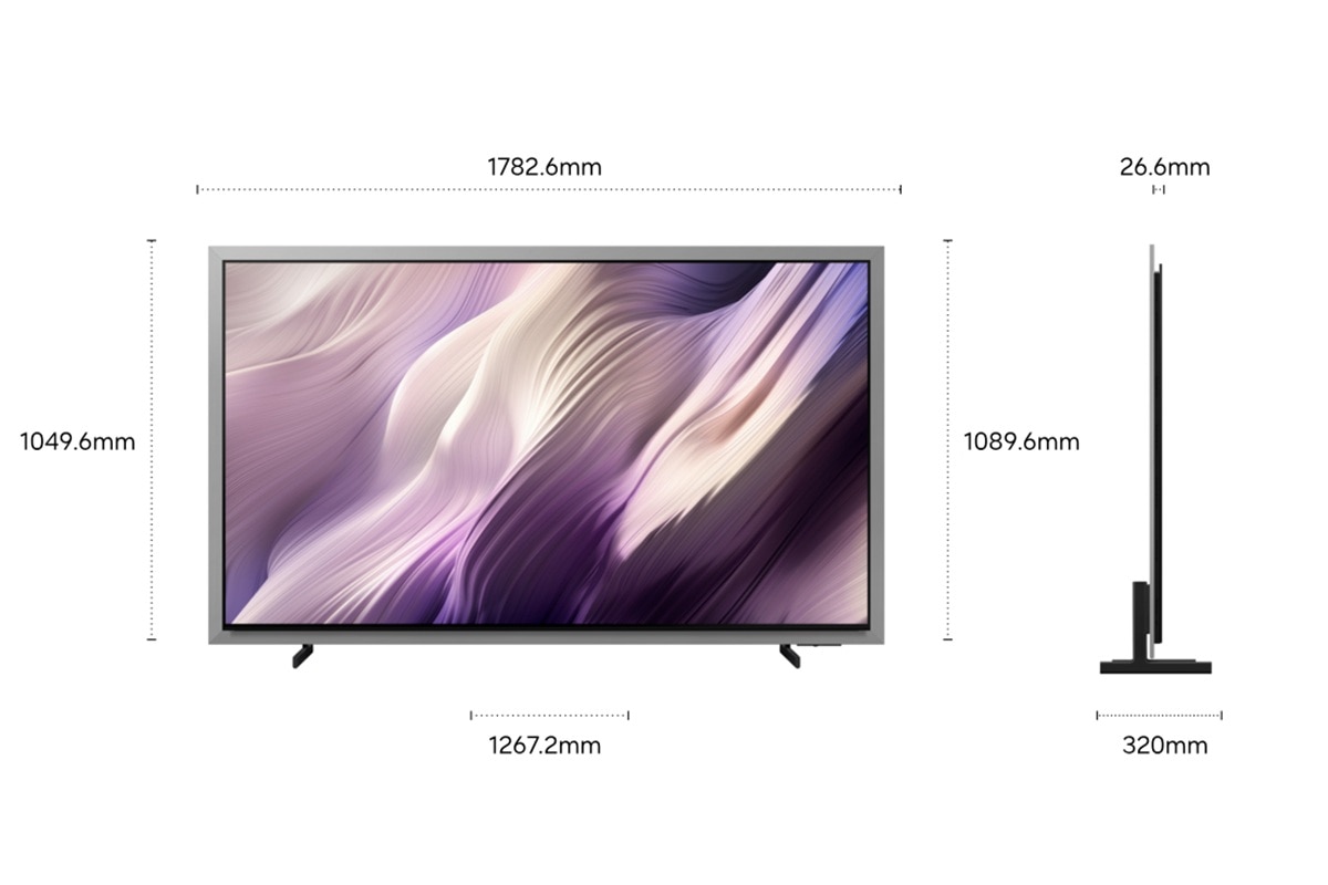 TV OLED 77" (195 cm) S99H 4K SEM Reflexos Samsung TQ77S99HATXXC Vision AI Smart TV Preto-3