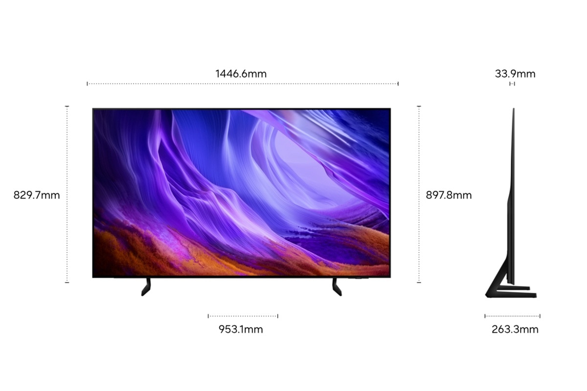 TV OLED 65" (163 cm) Samsung S85H 4K TQ65S85HAEXXC Vision AI Smart TV 3