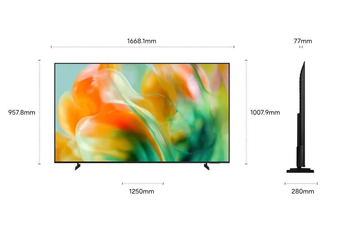 TV Mini LED 75" (189 cm) Samsung M80H 4K TU75M80HAUXXC Vision AI Smart TV Preto-3