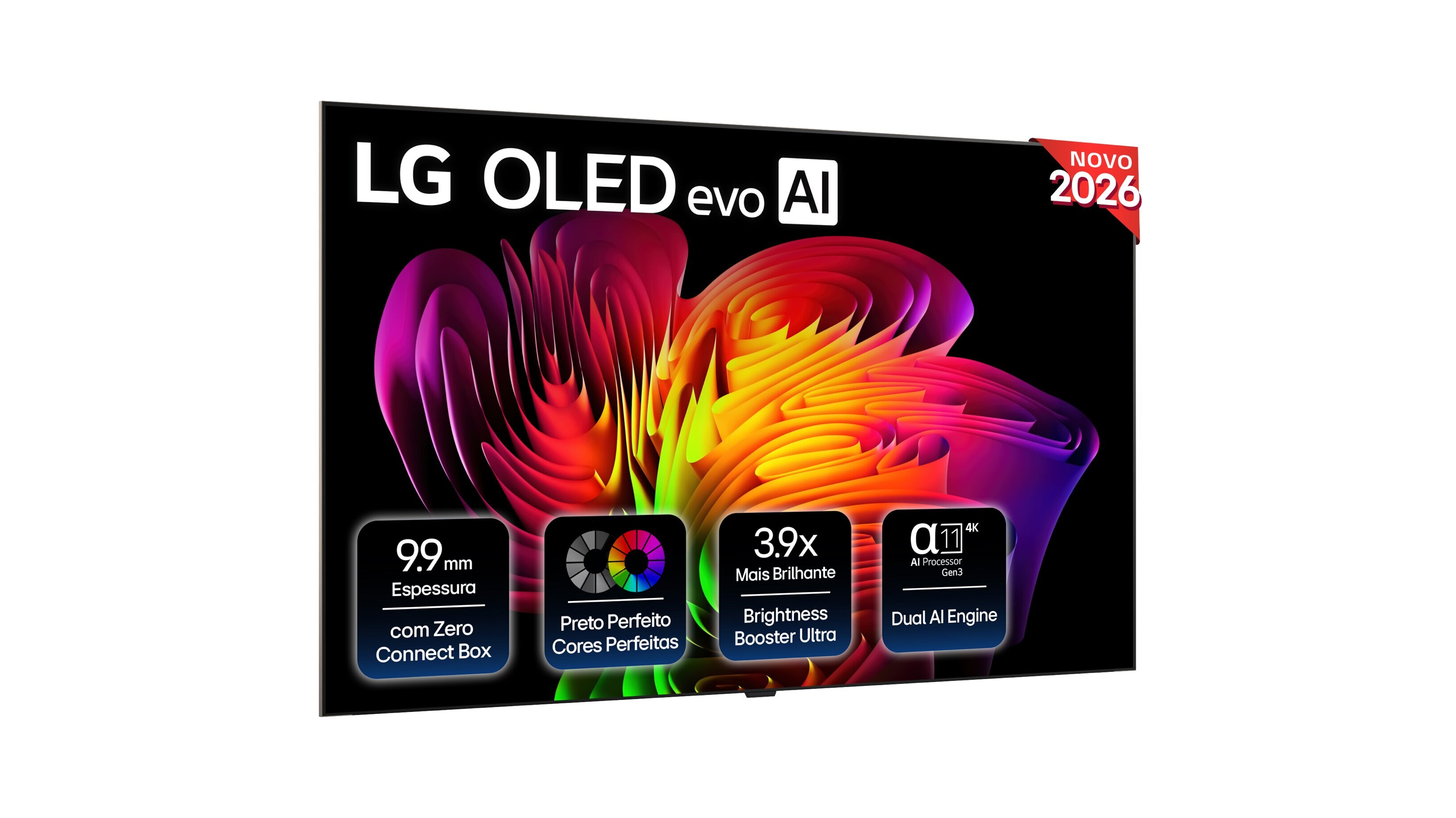 Imagem 0 de TV OLED evo 83" (210 cm) LG OLED83W69LA.AEU 4K, Smart TV, AI, W6