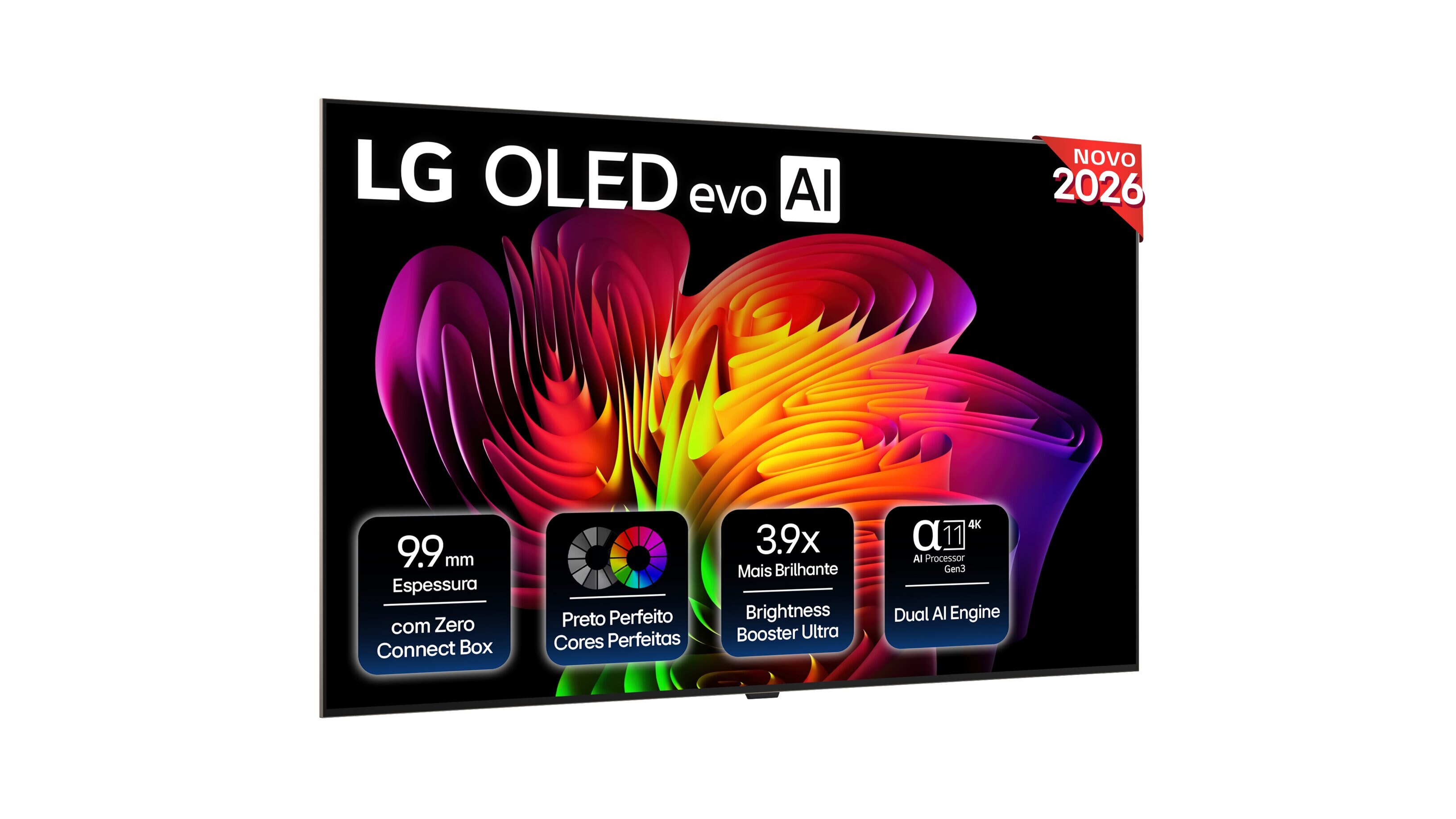 Imagem 0 de TV OLED evo 77" (195 cm) LG OLED77W69LA.AEU 4K, Smart TV, AI, W6
