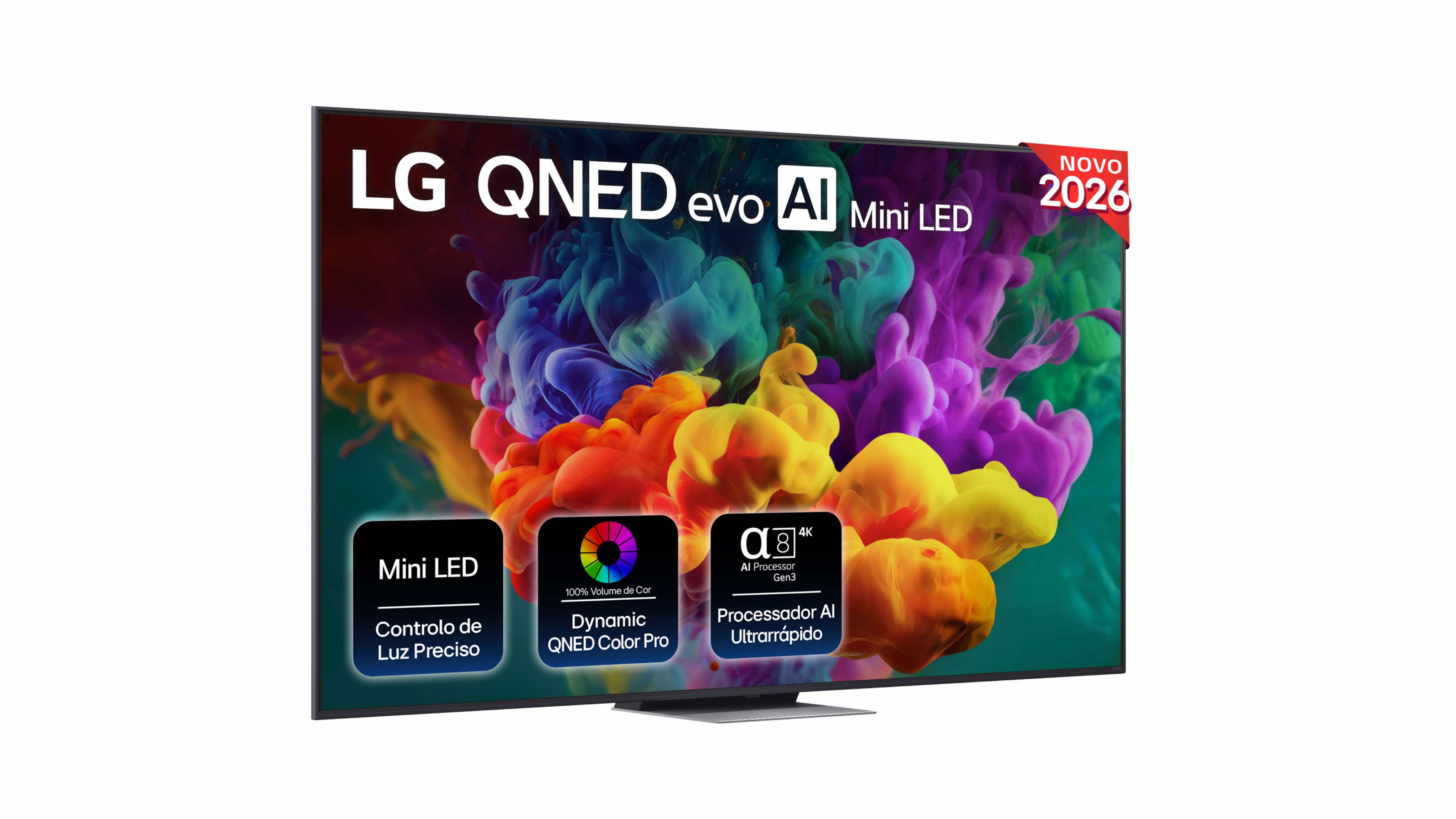 Imagem 0 de TV QNED evo Mini LED 86" (217 cm) LG 86QNED87B6A 4K, Smart TV, AI, QNED87