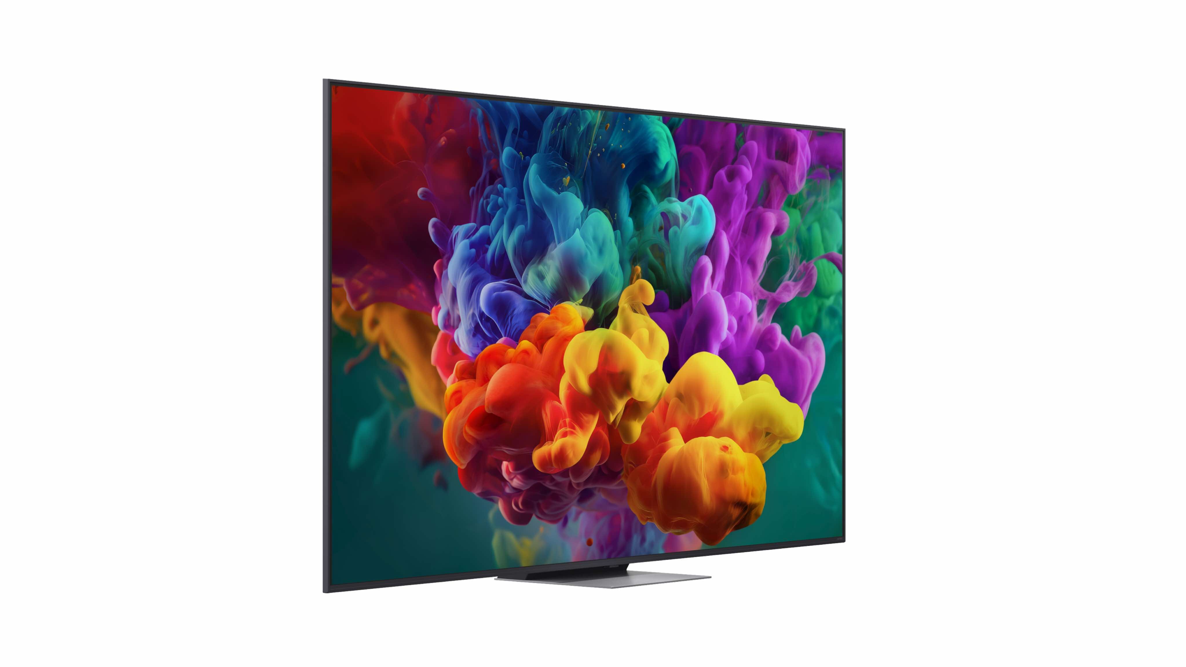 TV QNED evo AI Mini LED 86" (217 cm) LG 86QNED87B6A.AEU 4K, Smart TV Cinzento escuro / Preto-5