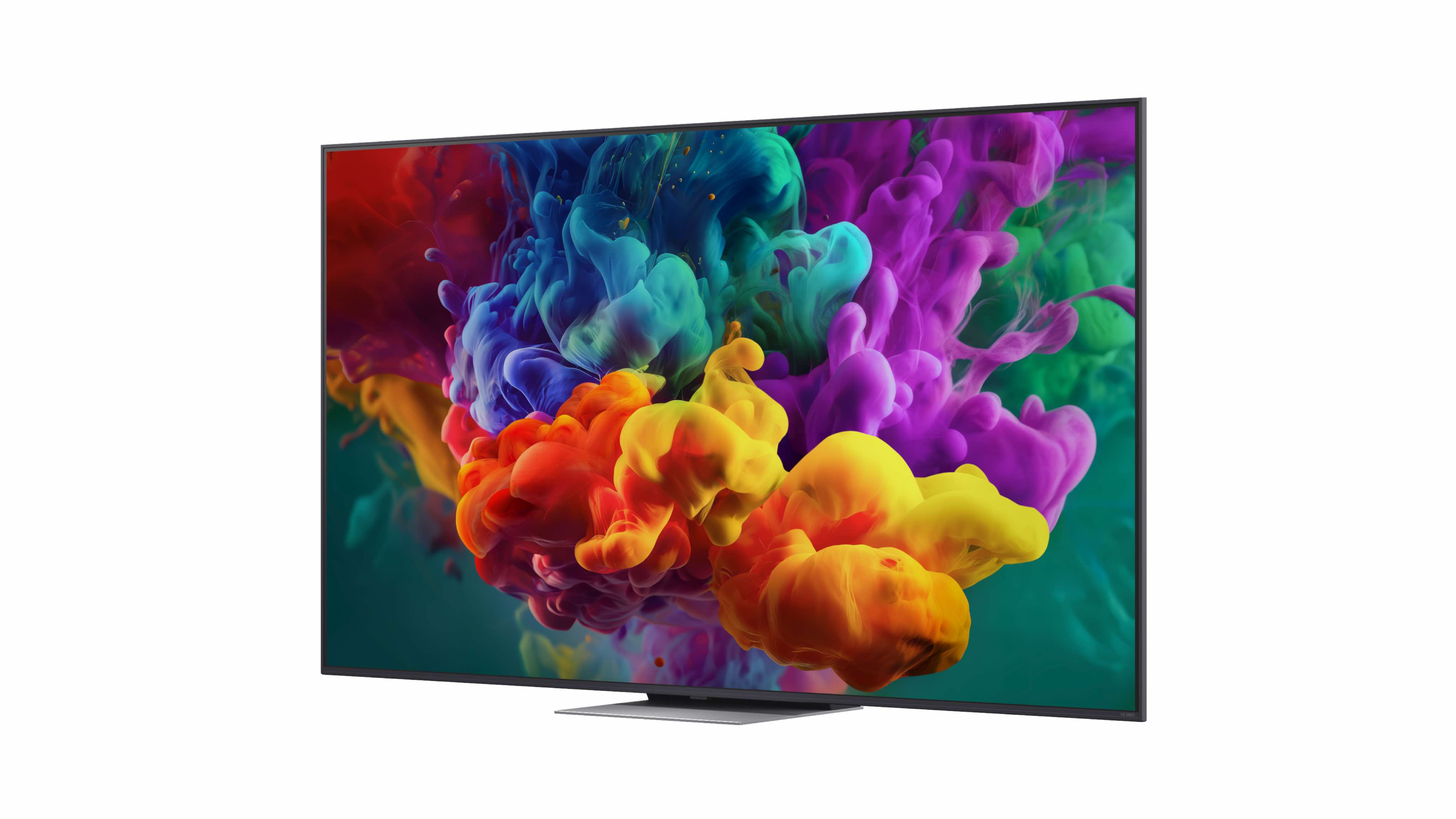 TV QNED evo AI Mini LED 75" (189 cm) LG 75QNED87B6A.AEU 4K, Smart TV Cinzento escuro / Preto-6