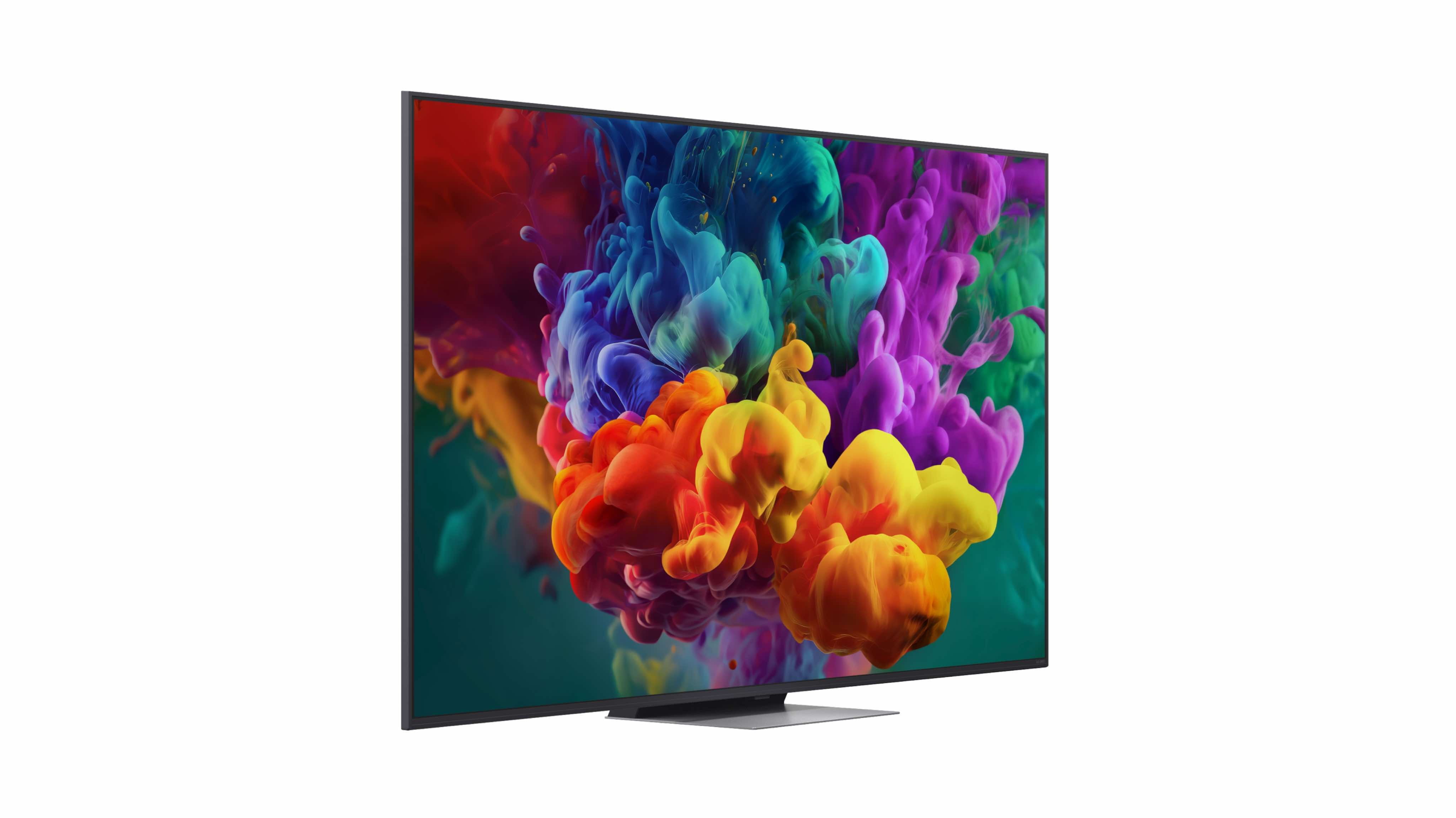 TV QNED evo AI Mini LED 65" (164 cm) LG 65QNED87B6A.AEU 4K, Smart TV Cinzento escuro / Preto-5