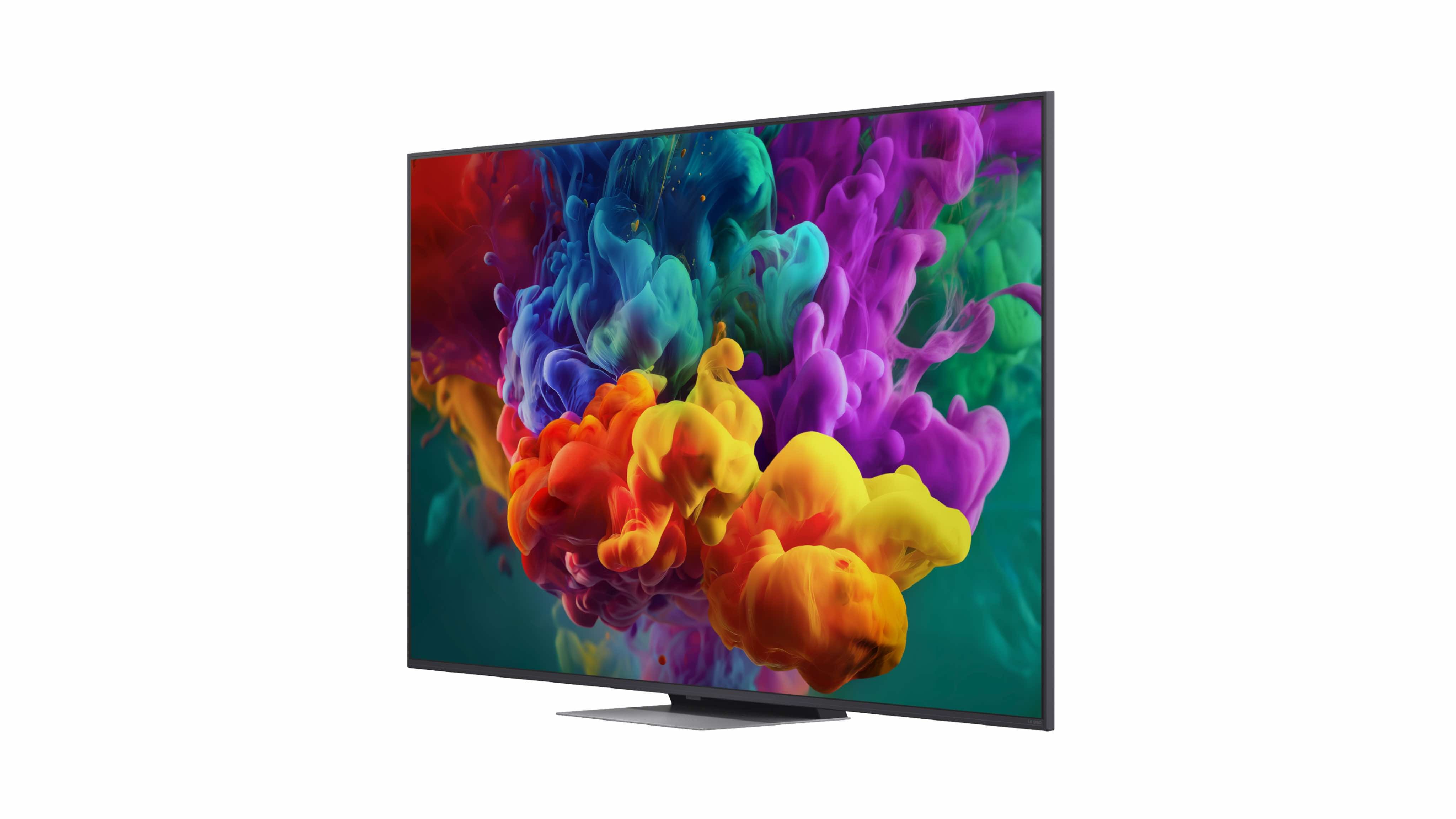 TV QNED evo AI Mini LED 65" (164 cm) LG 65QNED87B6A.AEU 4K, Smart TV Cinzento escuro / Preto-6