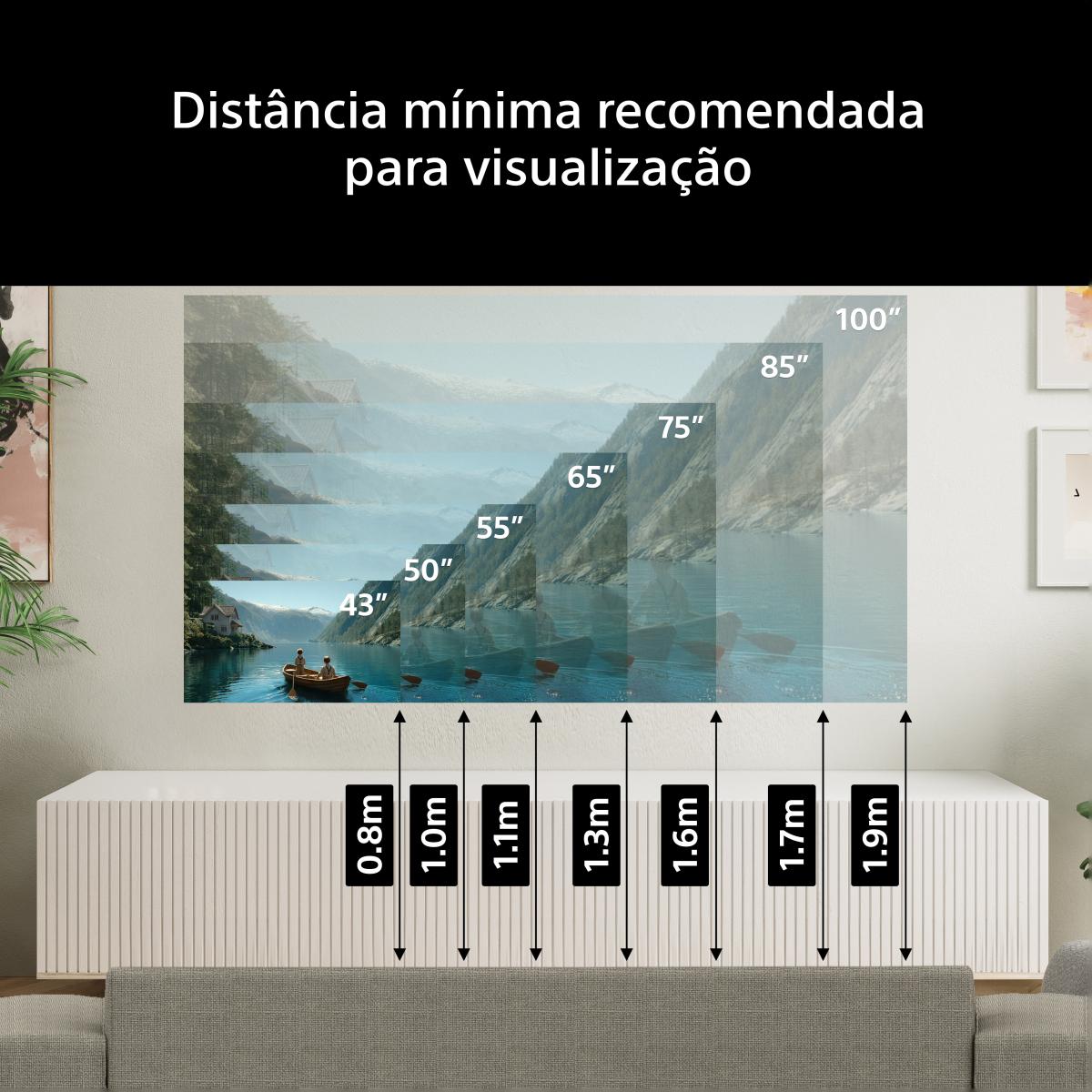 TV LED 65" (164 cm) Sony BRAVIA 3 II K65XR35M2PB.CEI 4K 100 Hz Smart TV Preto-17