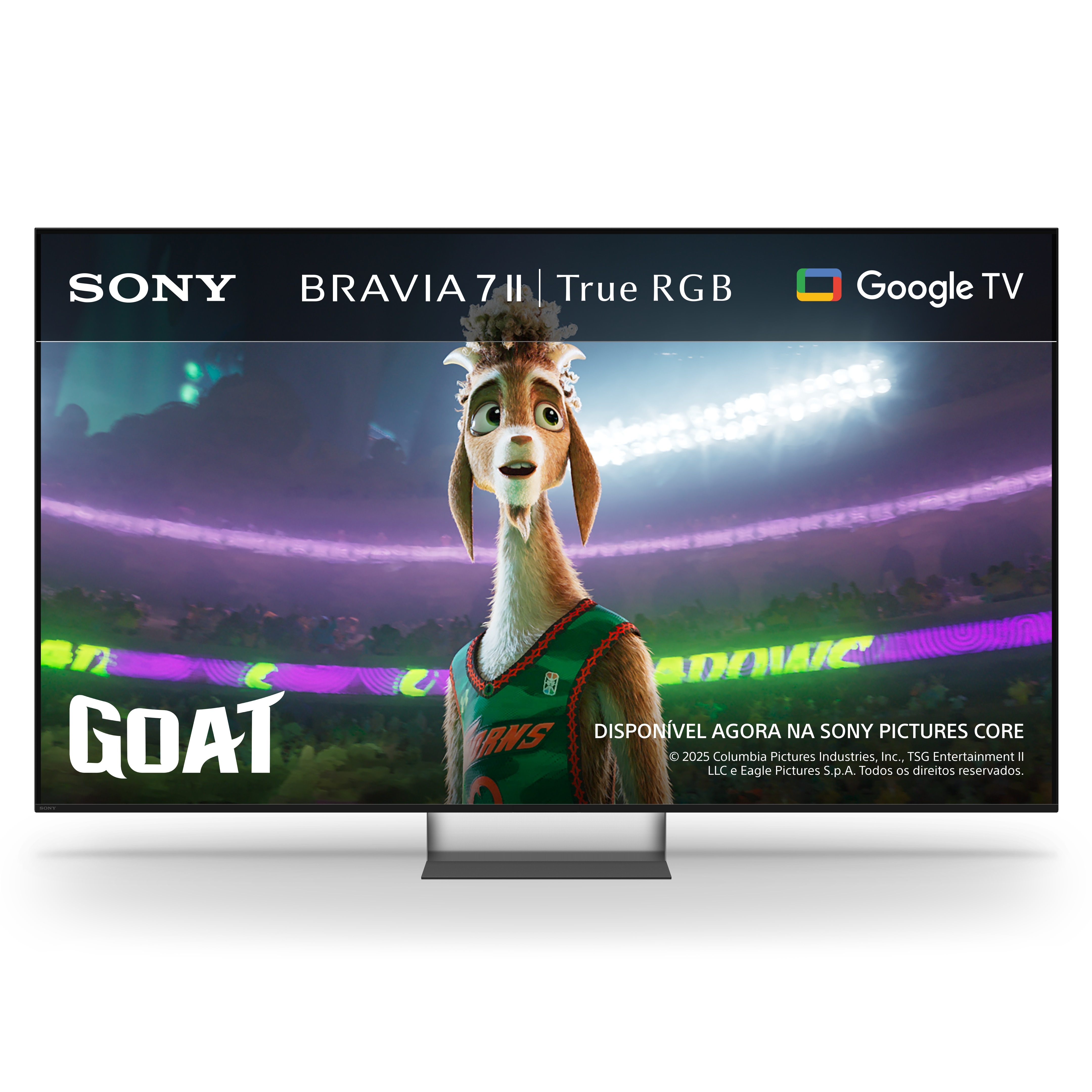 Imagem 0 de TV True RGB 75" (189 cm) Sony Bravia 7 II IA 4K K75XR75M2PB.CEI Smart TV