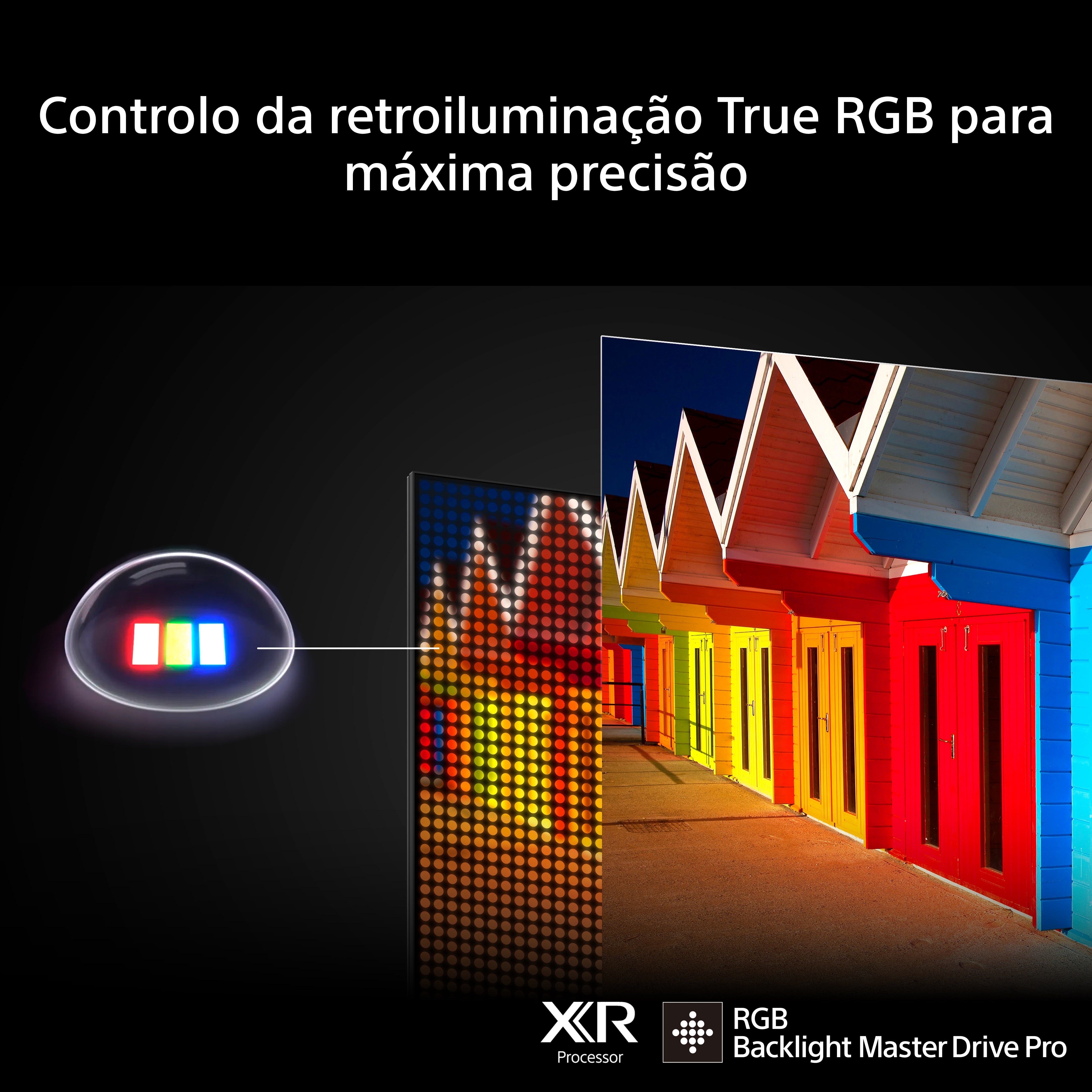 TV True RGB 75" (189 cm) Sony Bravia 7 II IA 4K K75XR75M2PB.CEI Smart TV Preto-3