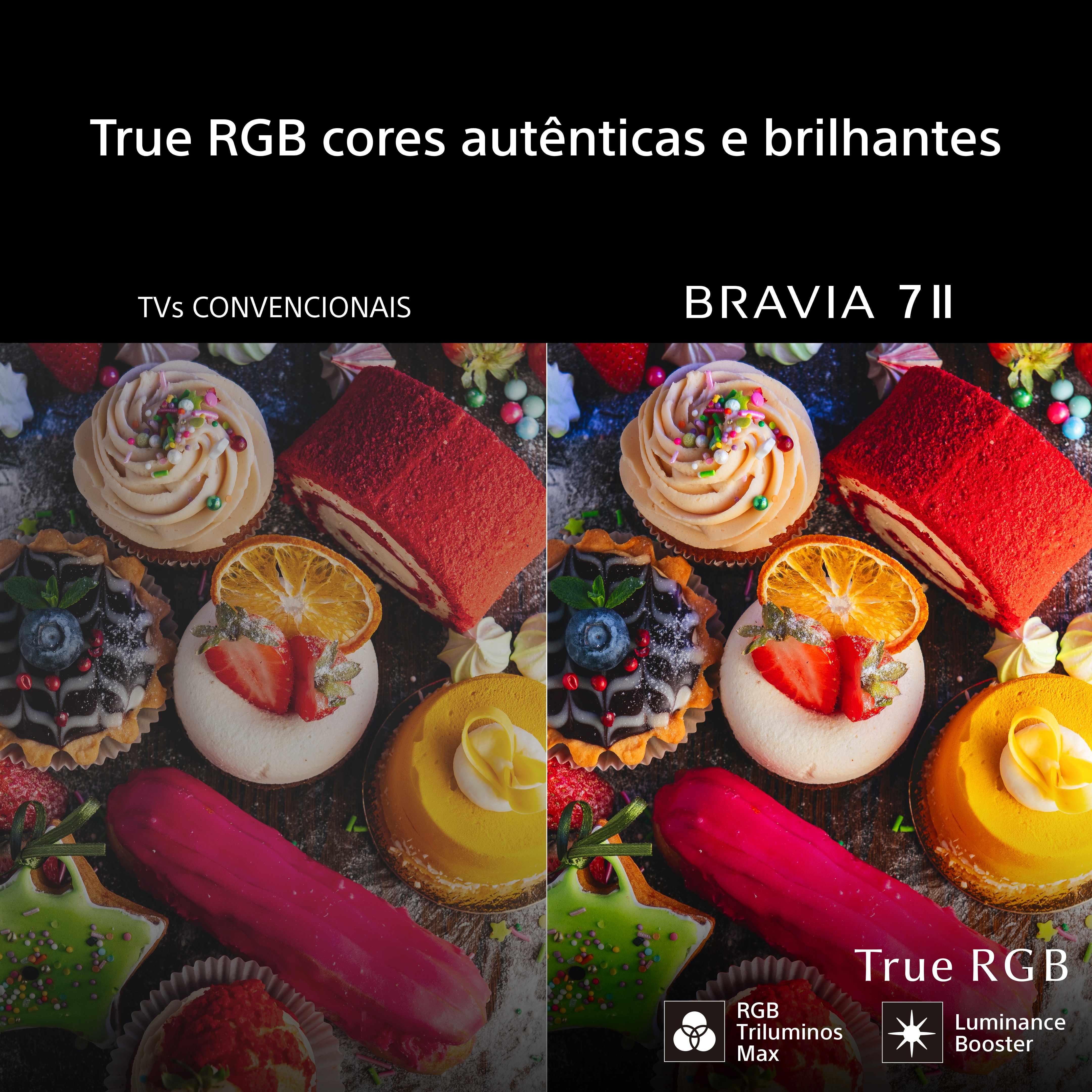 TV True RGB 75" (189 cm) Sony Bravia 7 II IA 4K K75XR75M2PB.CEI Smart TV Preto-4