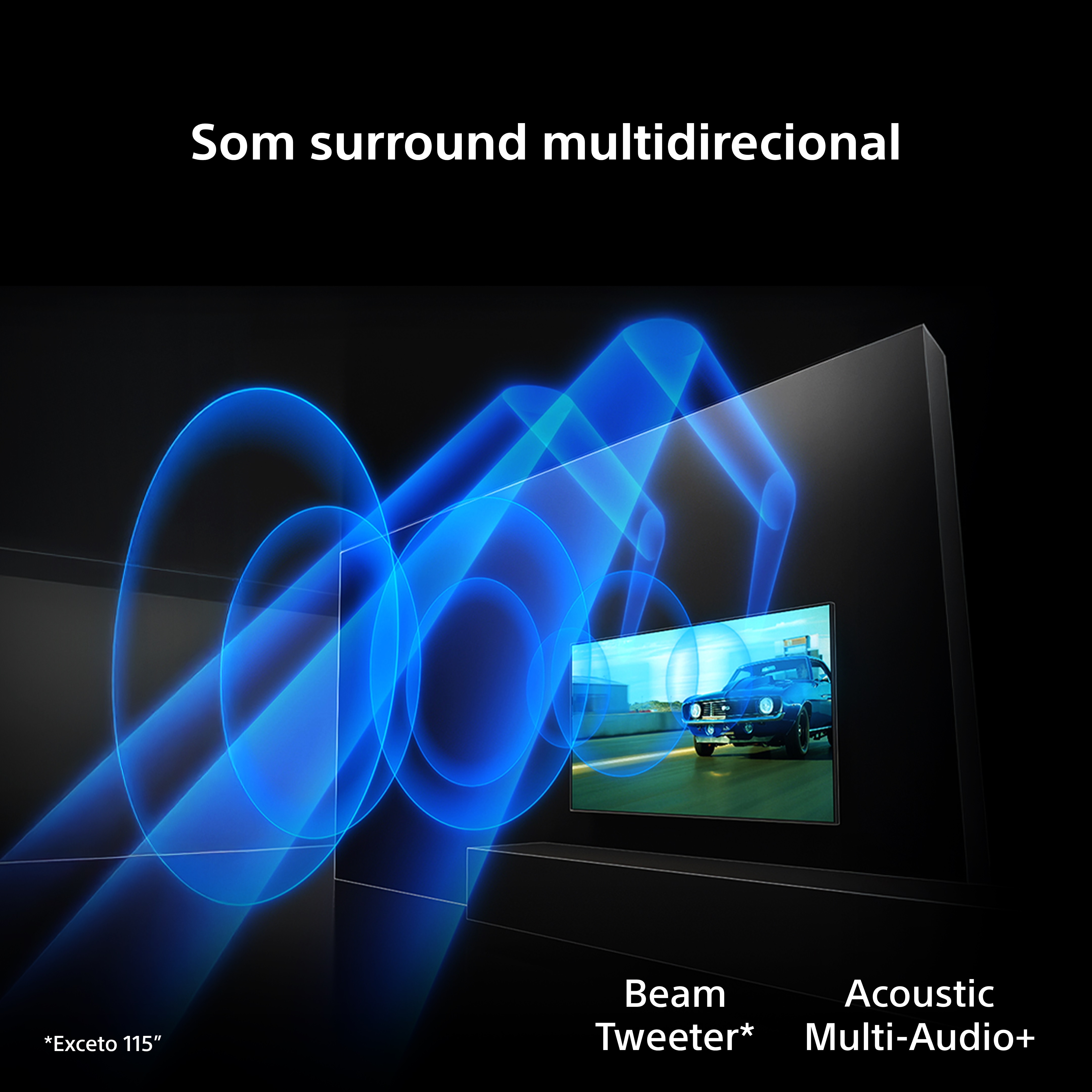 TV True RGB 75" (189 cm) Sony Bravia 9 II IA 4K K75XR95M2PB.CEI Smart TV Preto-6