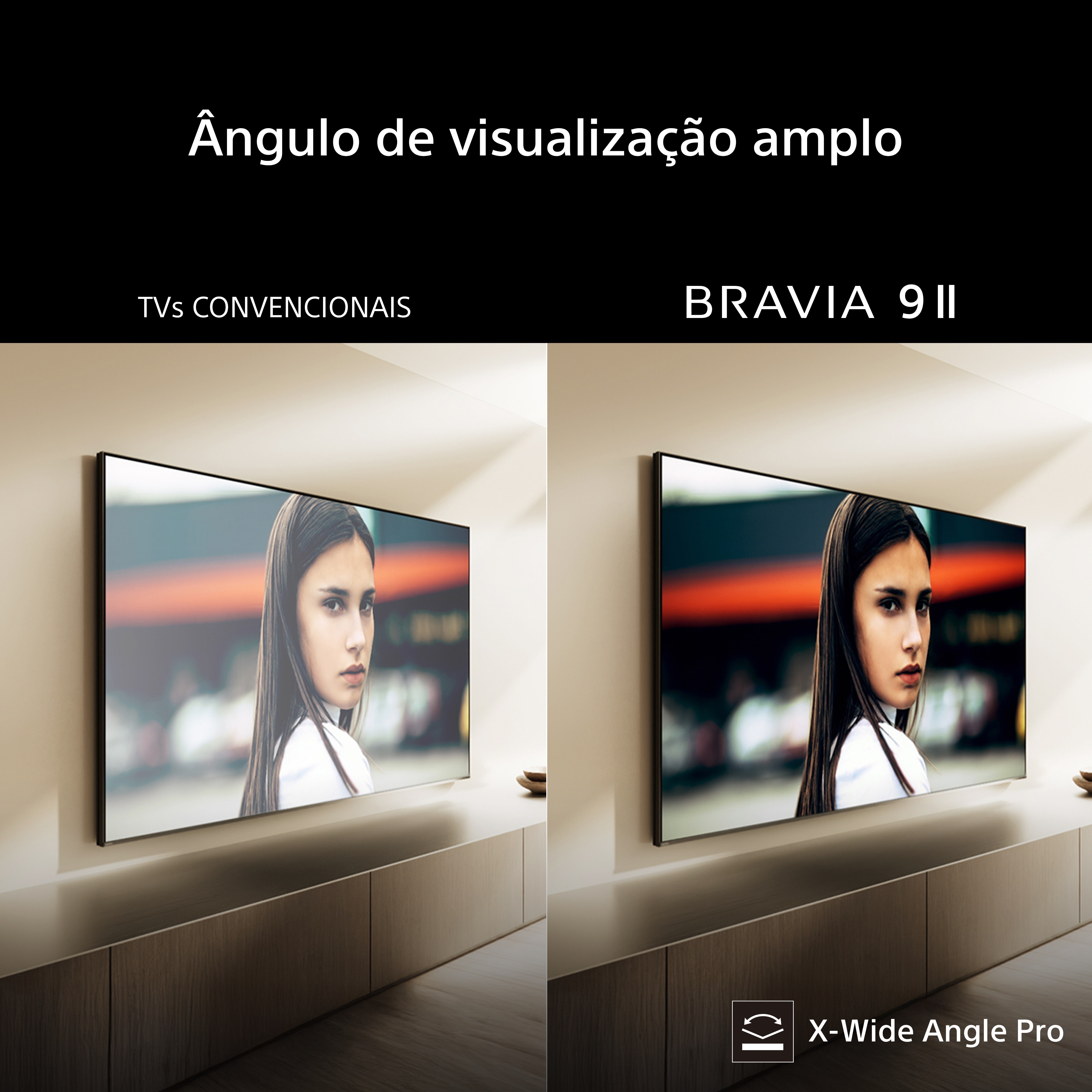 TV True RGB 85" (215 cm) Sony Bravia 9 II IA 4K K85XR95M2PB.CEI Smart TV Preto-9