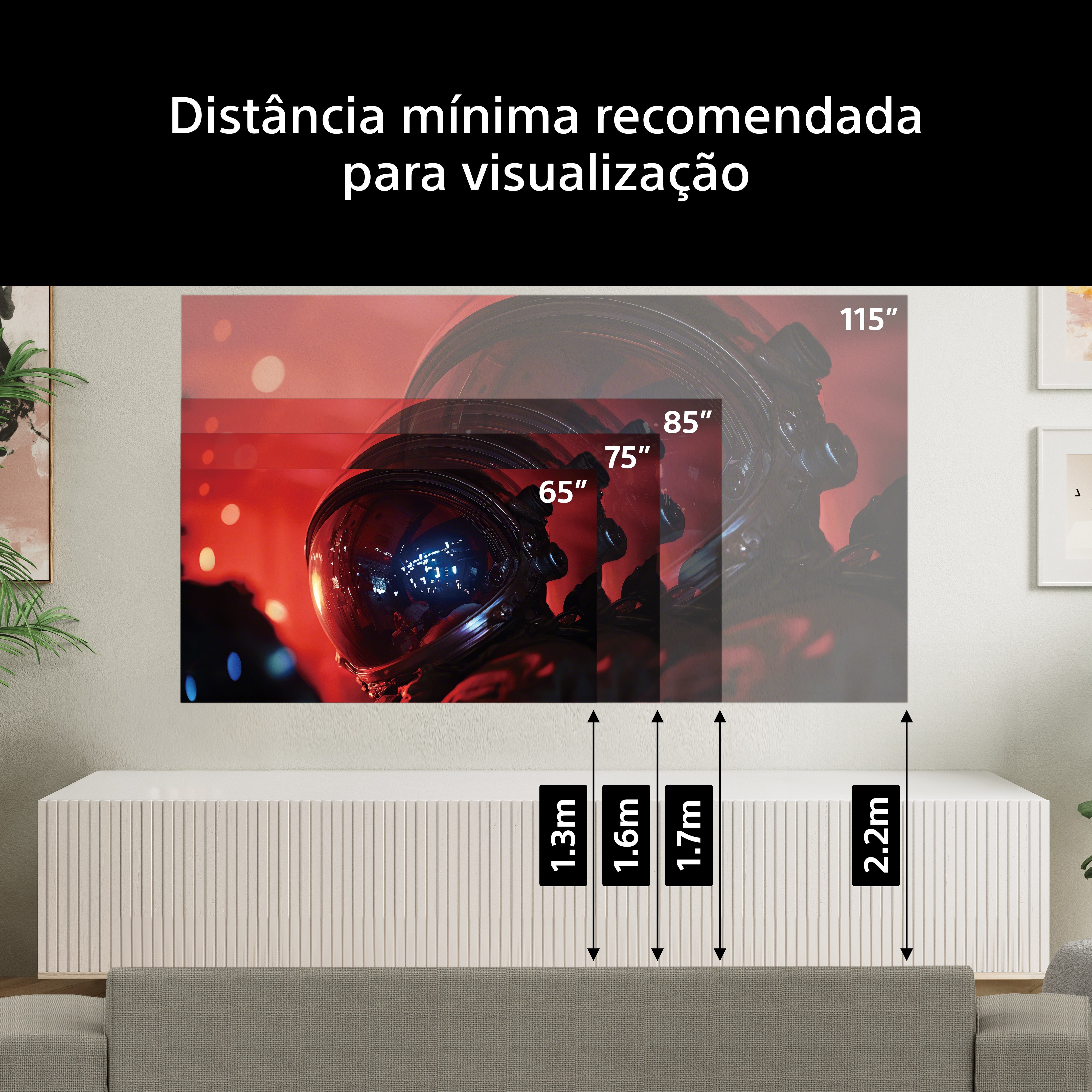 TV True RGB 85" (215 cm) Sony Bravia 9 II IA 4K K85XR95M2PB.CEI Smart TV Preto-18
