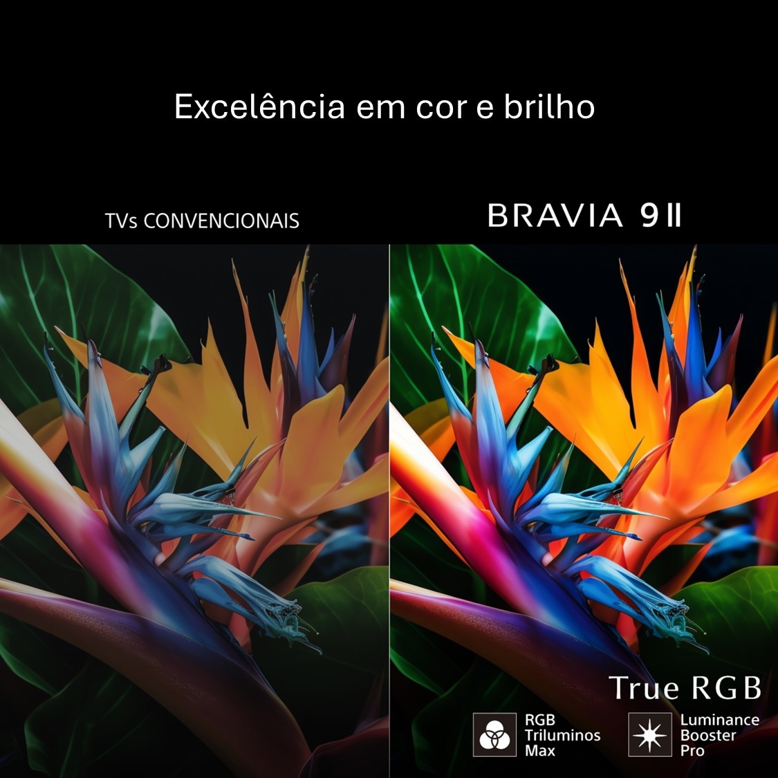 TV True RGB 115" (291 cm) Sony Bravia 9 II IA 4K K115XR95M2B.CEI Smart TV Preto-4