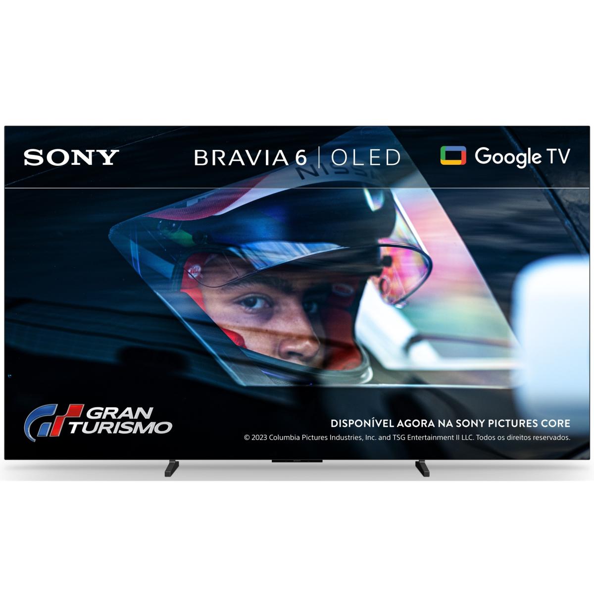 Imagem 0 de TV OLED 65" Sony BRAVIA 6 65A65 4K HDR, Dolby, Vision/Atmos, Google TV/Cast, Apple Airplay, Game Menu, Ideal PS5, 120 Hz