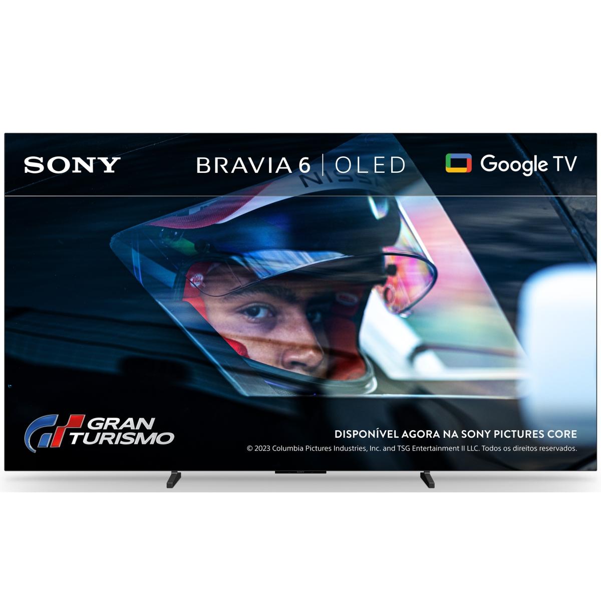 Imagem 0 de TV OLED 83" Sony BRAVIA 6 83A65 4K HDR, Dolby, Vision/Atmos, Google TV/Cast, Apple Airplay, Game Menu, Ideal PS5, 120 Hz