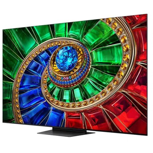 TV RGB-MiniLED 65" (164cm) TCL 65RM7L, 4K HDR 2000 nits, Google TV, 2.1 Onkyo, 144Hz Aço escuro-4
