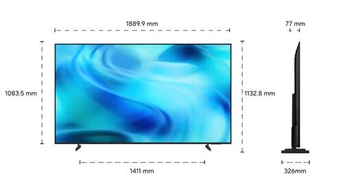 TV LED 85" (214 cm) Samsung Crystal UHD 4K TU85U8005HUXXC Smart TV 3