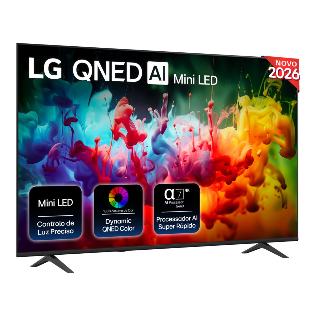 Imagem 0 de TV QNED MiniLED 75" (189 cm) LG 75QNED72B6A.AEU Smart TV, AI 4K