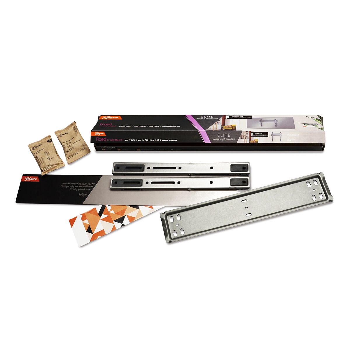 Suporte de Parede Fixo TVM 5505 para TV 32" a 77" Ultra Slim até 75 kg Preto-7