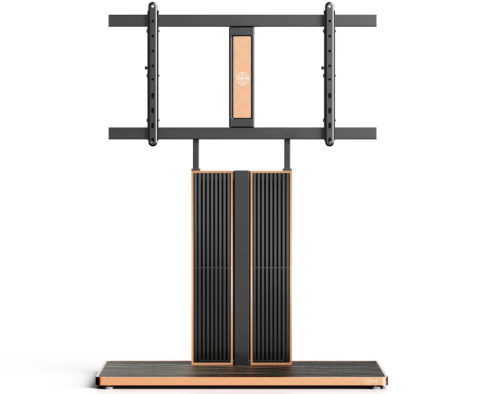 Suporte de Chão para Televisão Cantor FT100 Preto 5