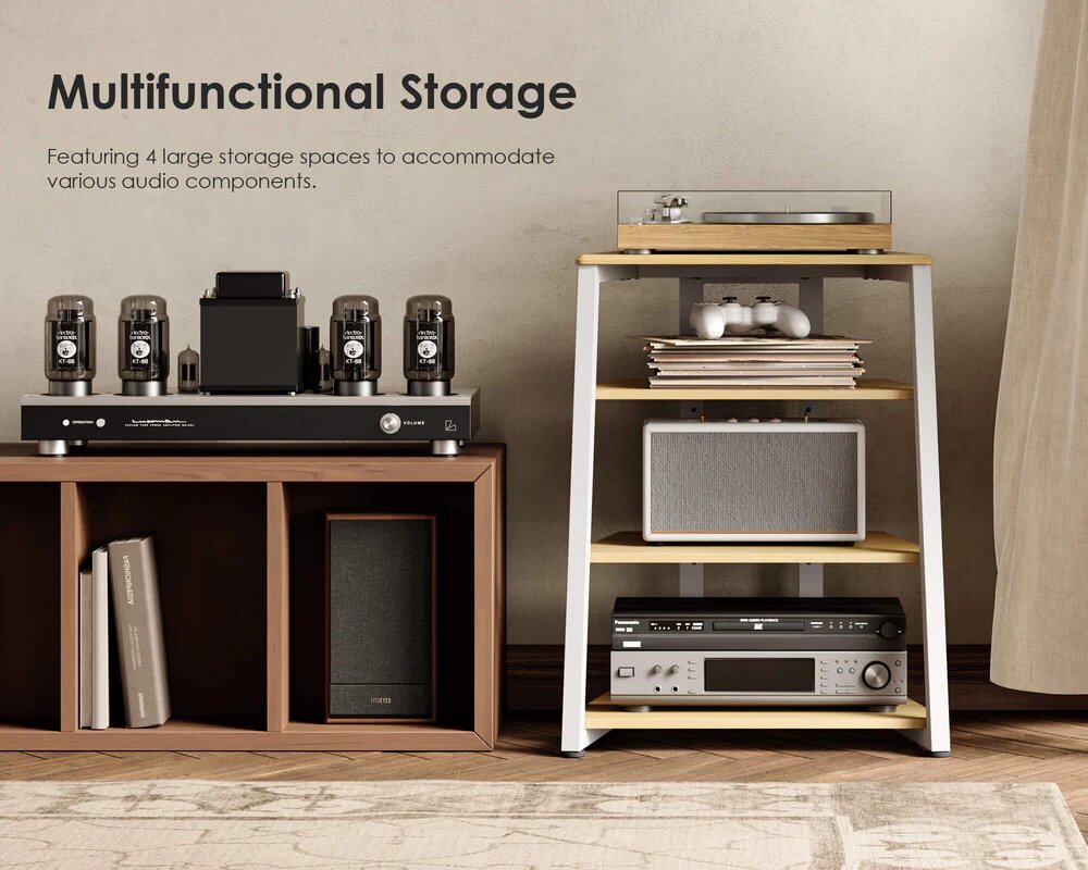 Rack Hi-Fi Fitueyes Eiffel AS07 - Nature Nature-3