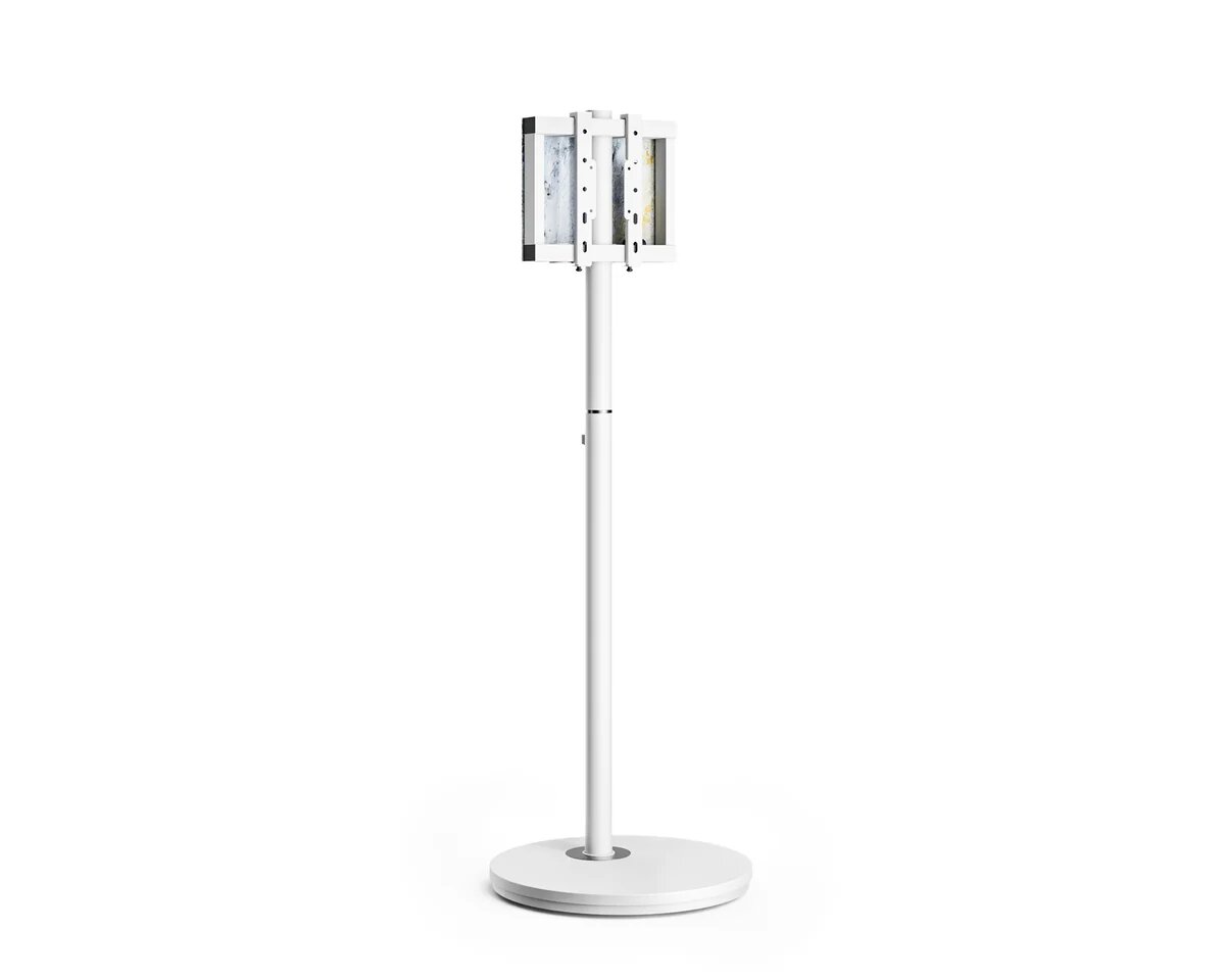 Suporte de Chão para TV Fitueyes Master V2 FT48 com Rodas - Branco Branco-2