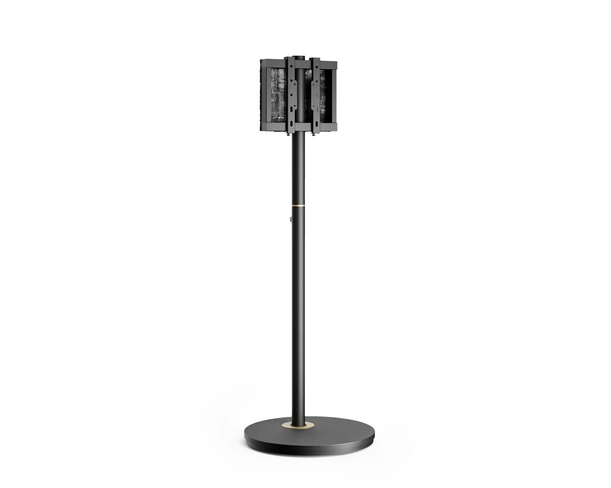 Suporte de Chão para TV Fitueyes Master V2 FT48 com Rodas - Preto Preto-2