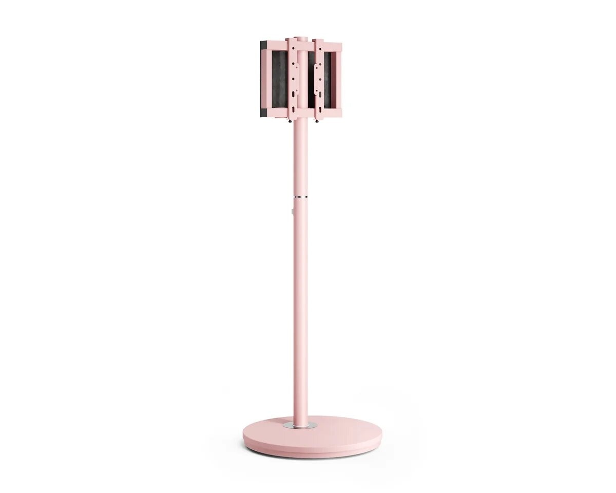 Suporte de Chão para TV Fitueyes Master V2 FT48  com Rodas - Pink Pink-2