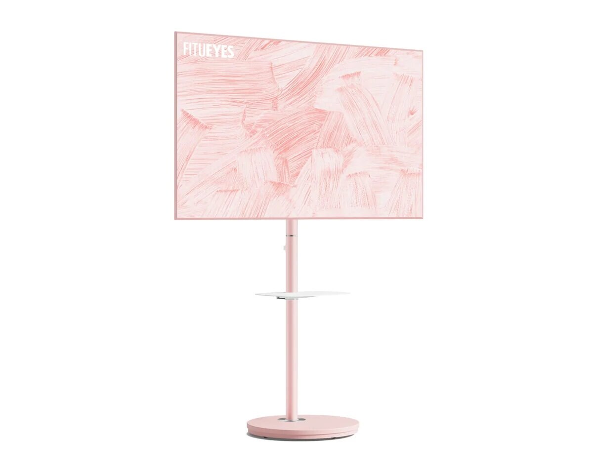 Suporte de Chão para TV Fitueyes Master V2 FT48  com Rodas - Pink Pink-5