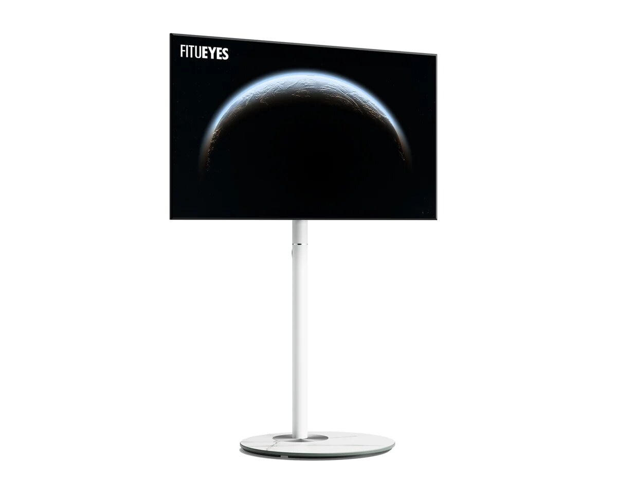 Imagem 0 de Suporte de Chão para TV Fitueyes Master FT60 - Branco