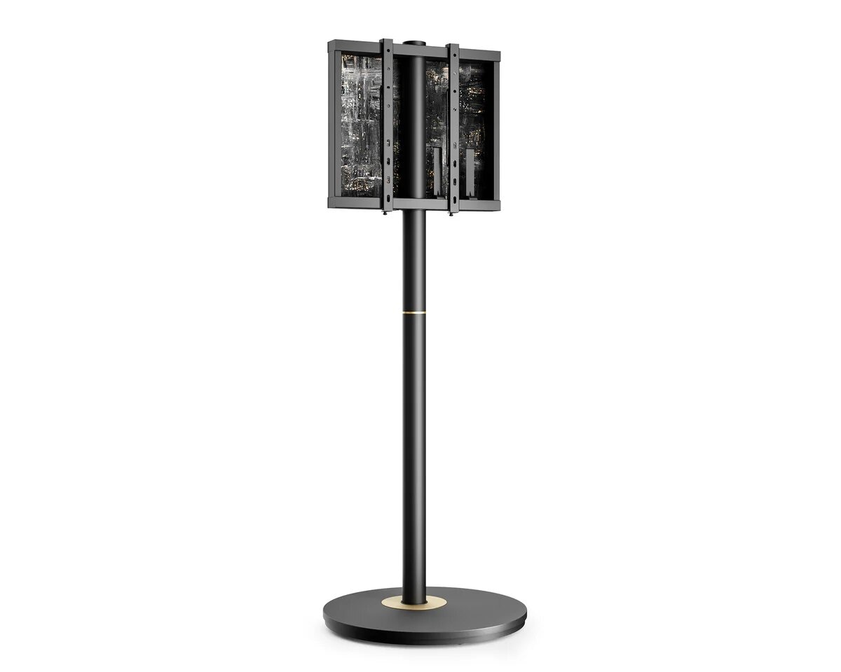 Suporte de Chão para TV Fitueyes Master V2 FT65 com Rodas - Preto Preto-2