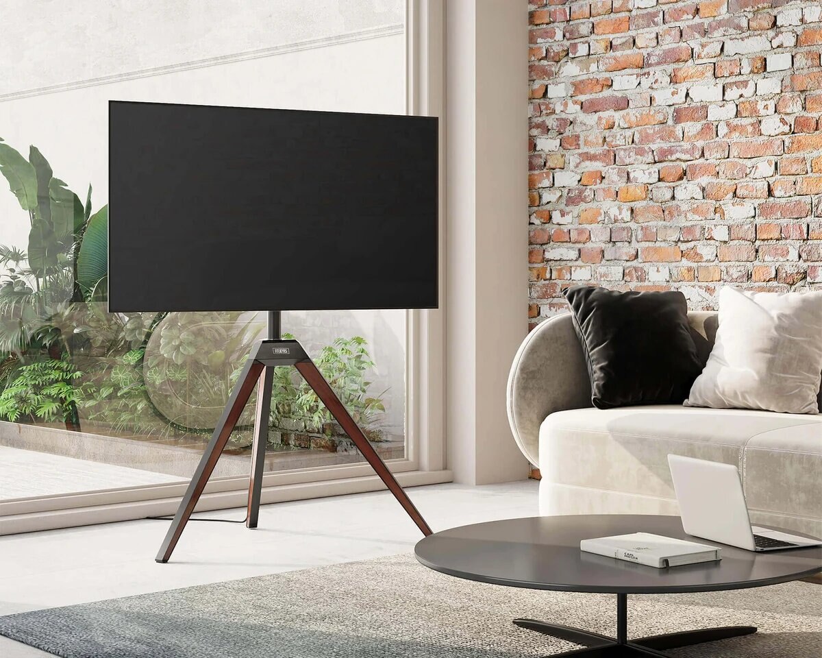Suporte de Chão para TV Fitueyes Picasso FT65 - Walnut Walnut-5